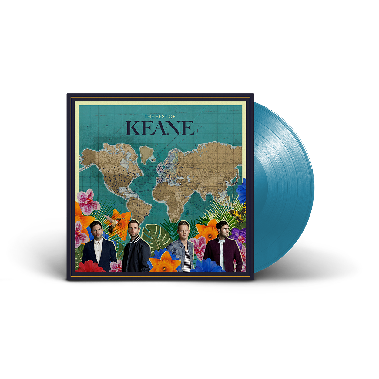 Keane - The Best Of Keane: Aqua Blue Vinyl 2LP