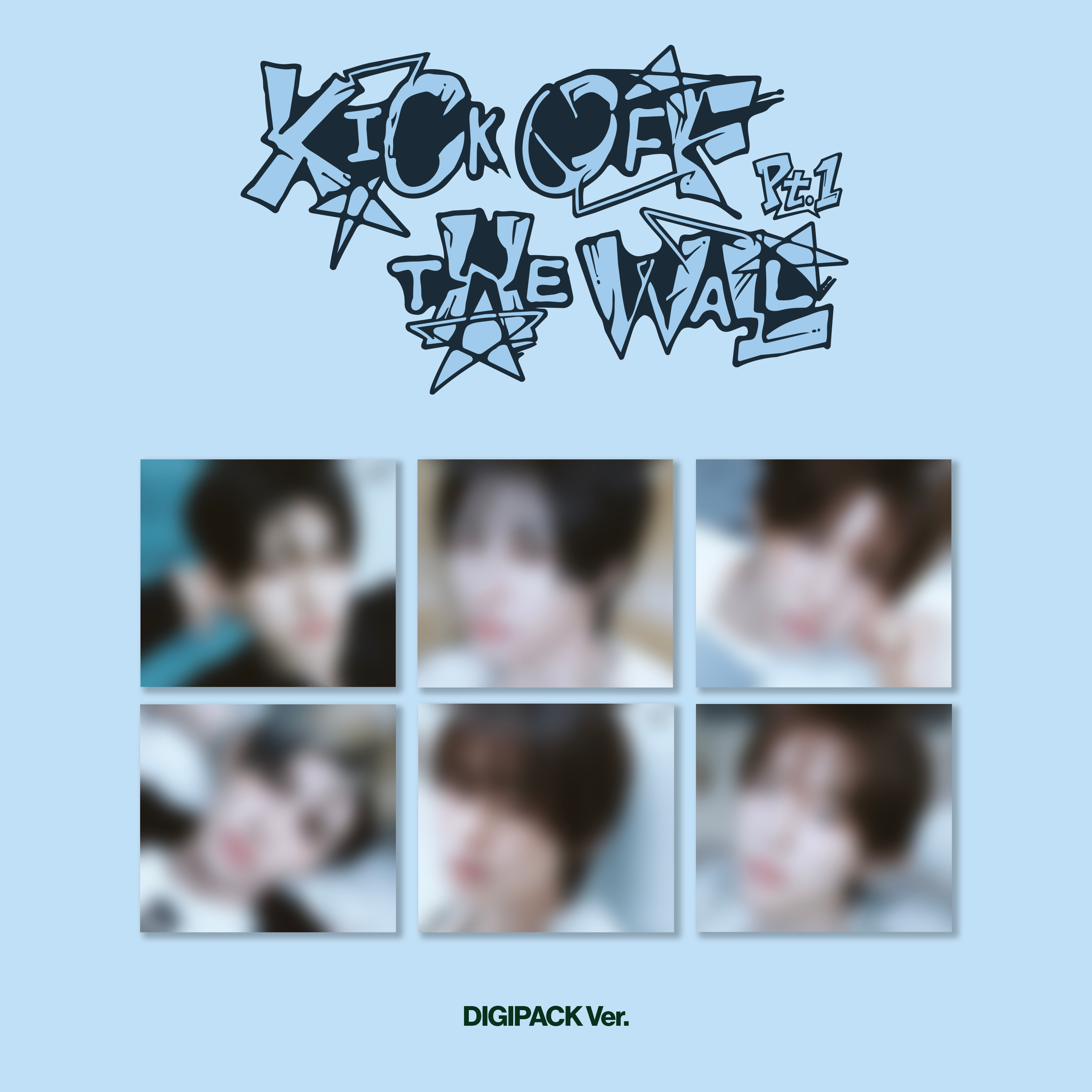 KickFlip - KICK OFF THE WALL PT.1 CD - DIGIPACK Ver.
