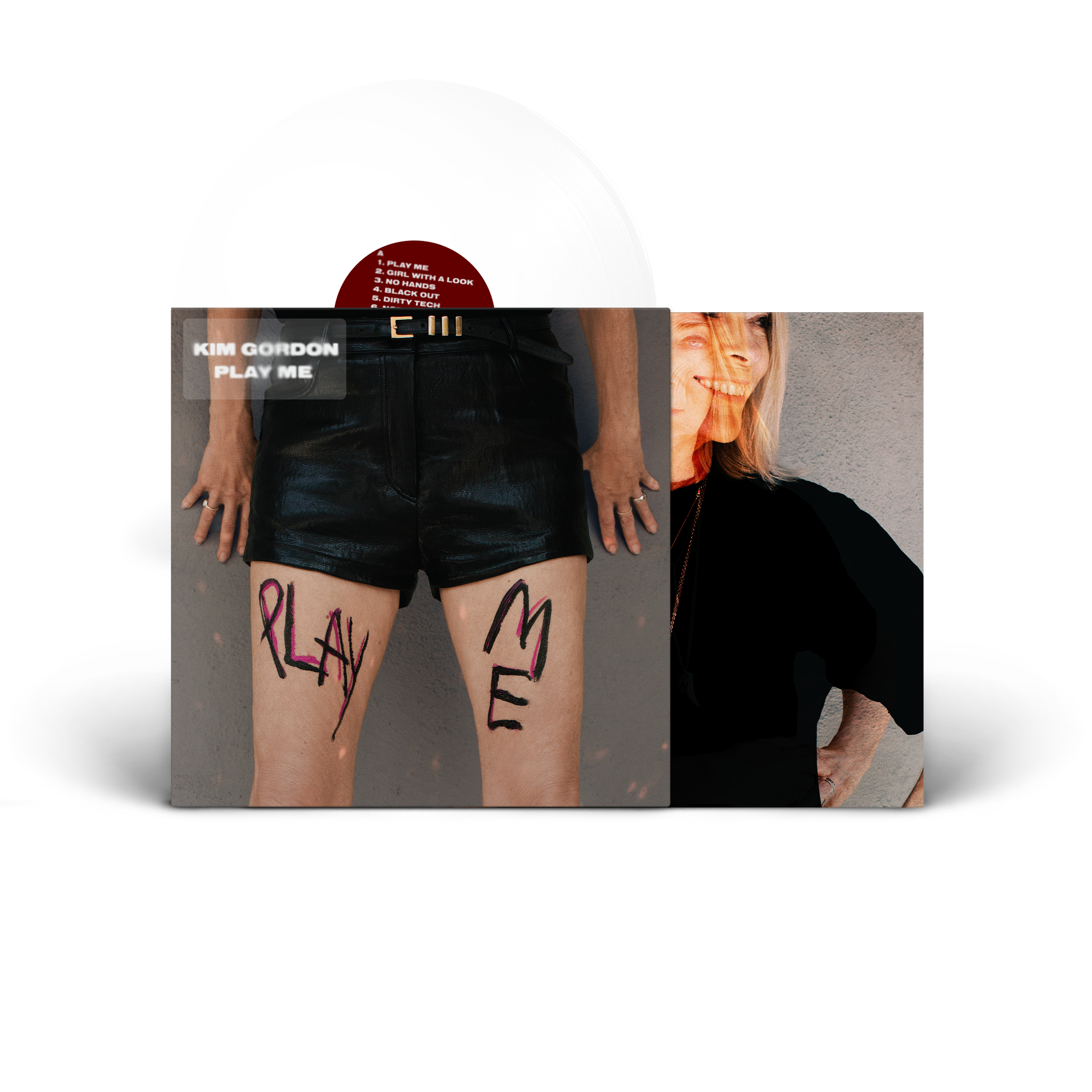 Kim Gordon - PLAY ME: White Vinyl LP