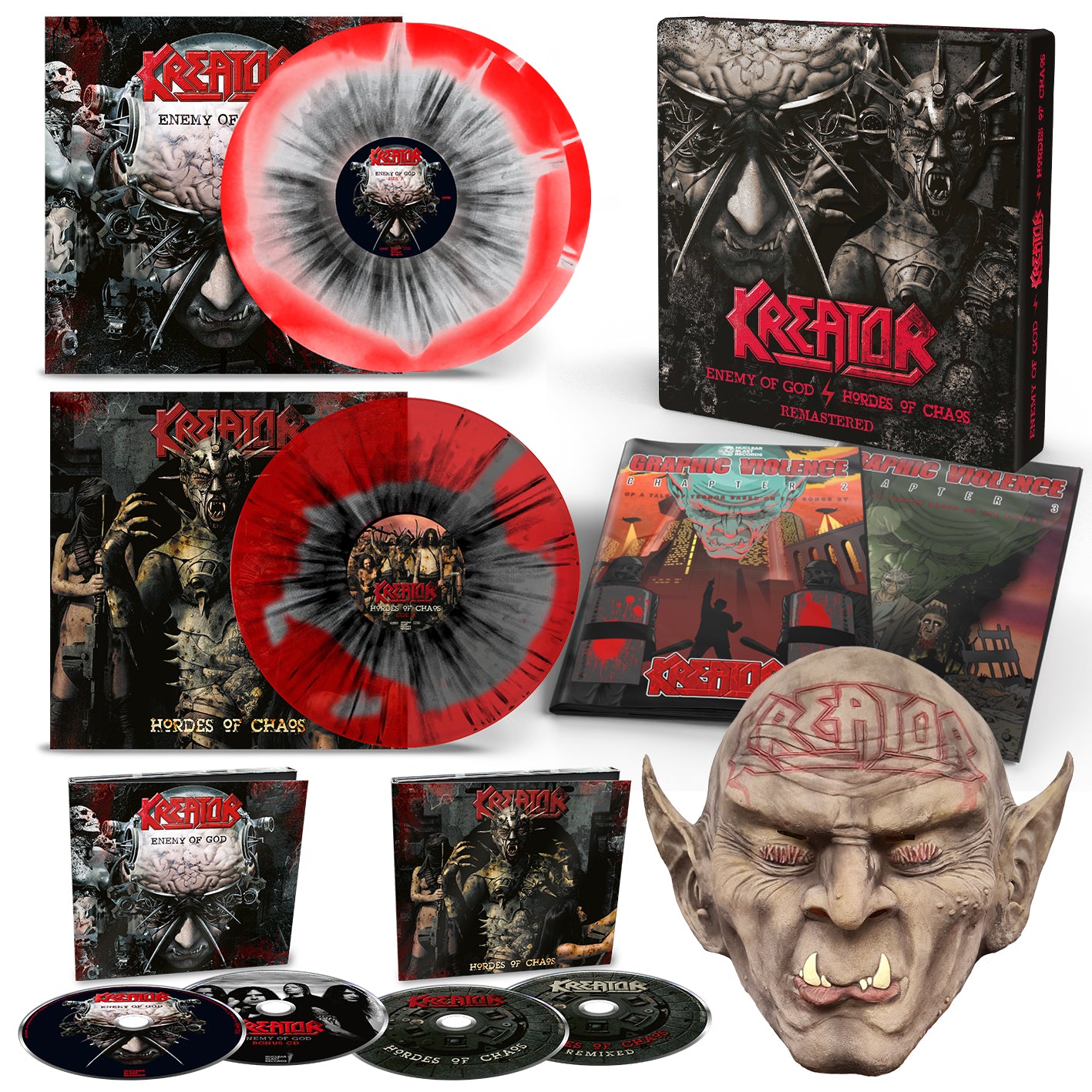 Kreator - Enemy Of God / Hordes Of Chaos (Remastered): Limited Edition Box Set