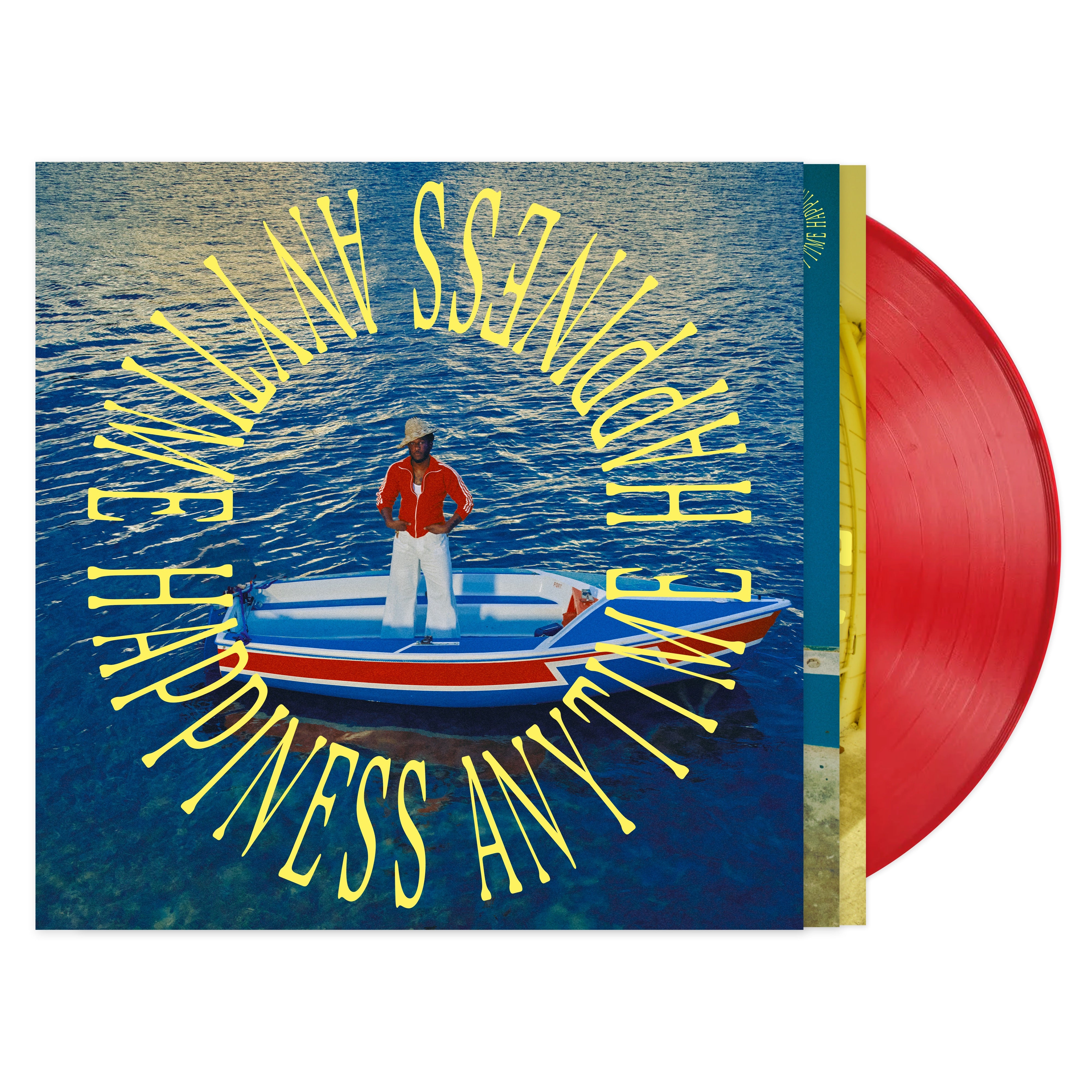 Leon Bridges - Happiness Anytime: Campari Red Vinyl LP