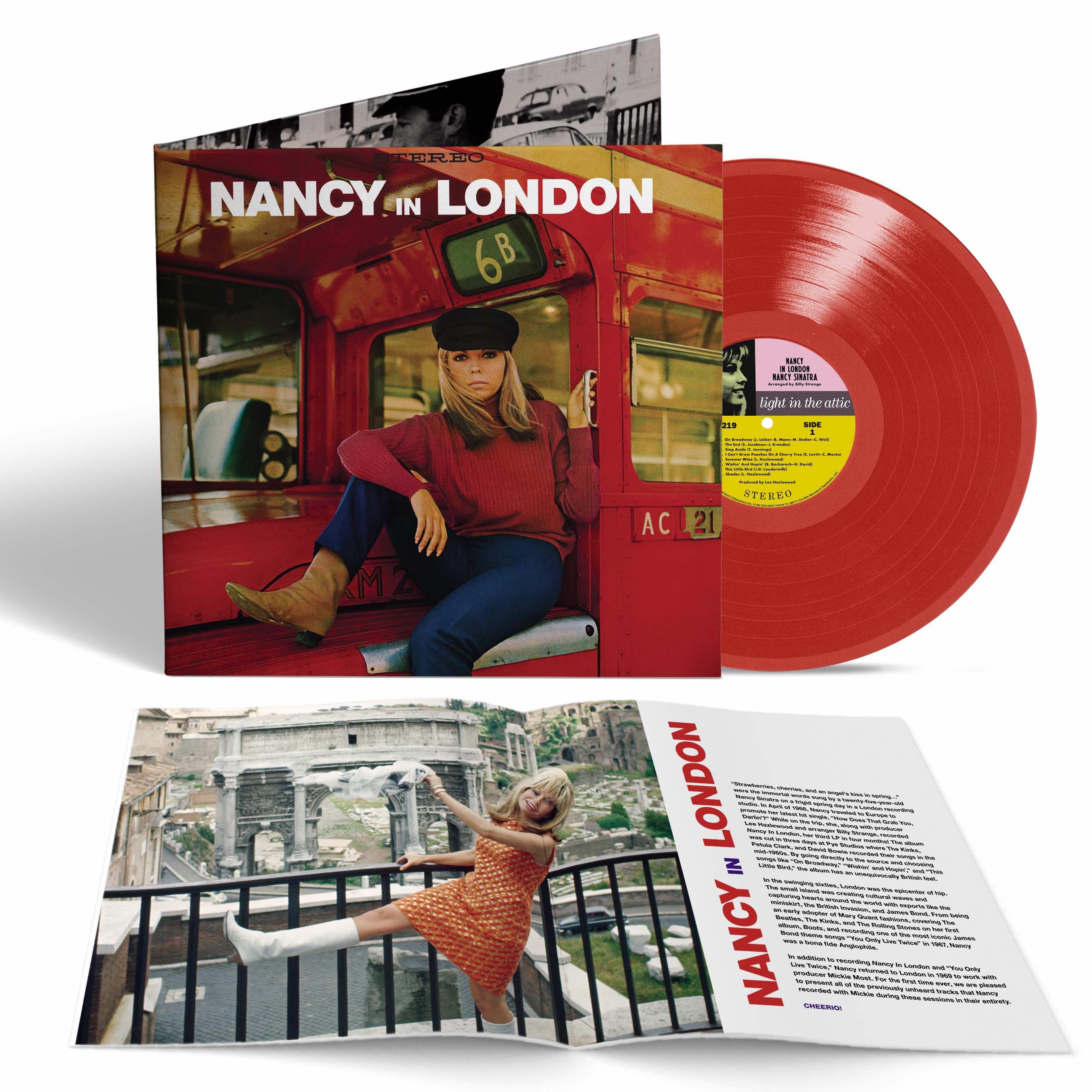 Nancy Sinatra - Nancy In London: Limited Red Vinyl LP