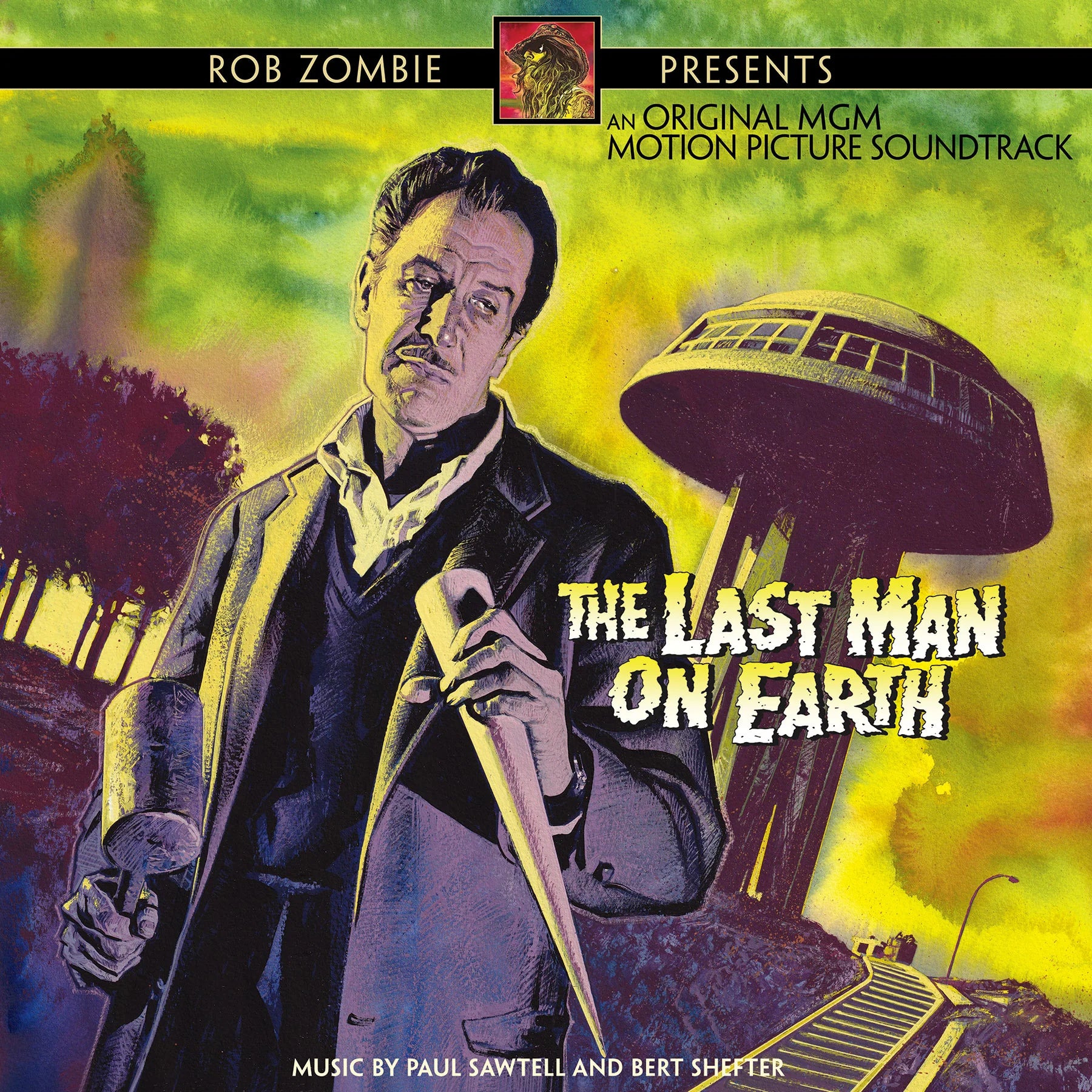 Paul Sawtell, Bert Shefter - The Last Man On Earth (OST): Limited 'Three Colour Pour' Vinyl 2LP