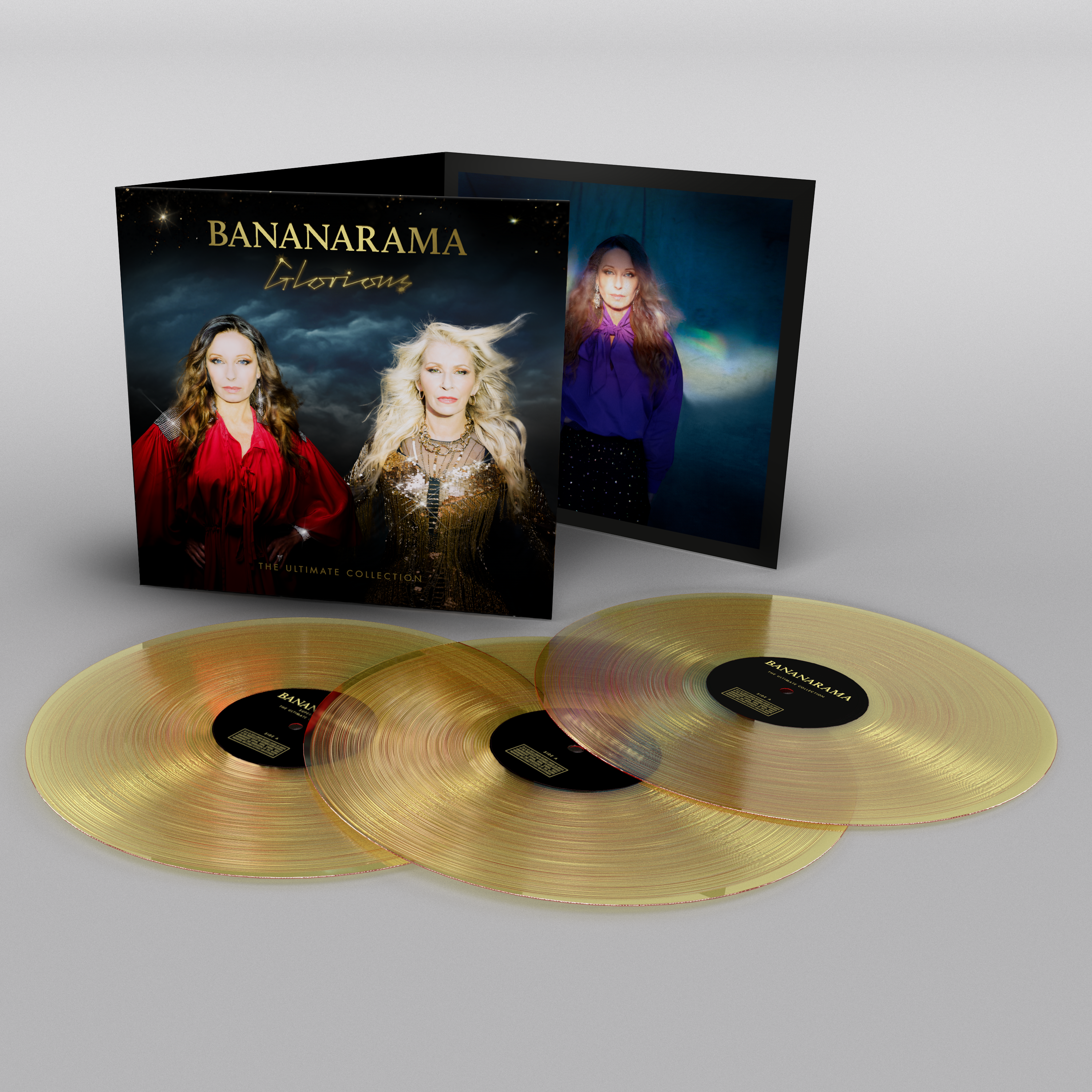 Bananarama - Glorious - The Ultimate Collection (Collector's Edition): Transparent Gold Vinyl 3LP