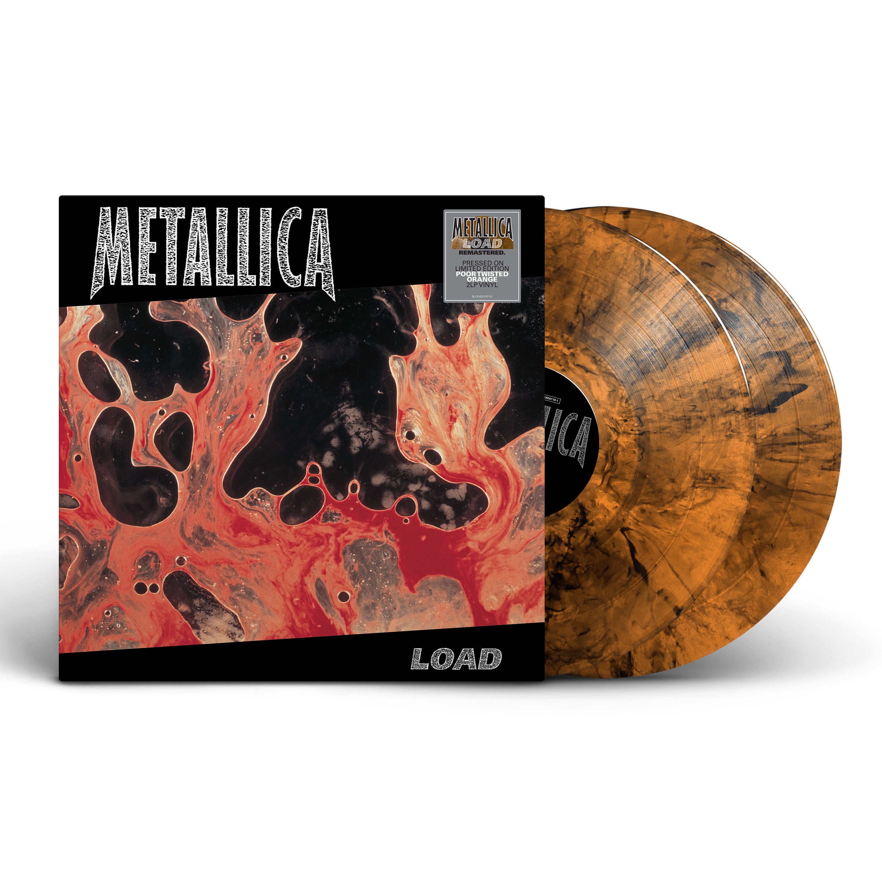 Metallica - Load (Remastered): Poor Twisted Orange Vinyl 2LP