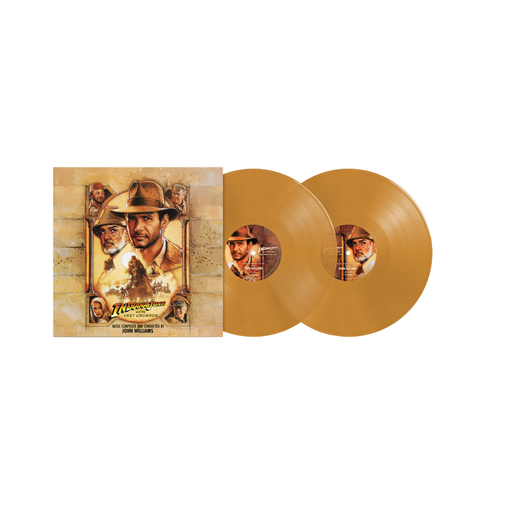 John Williams - Indiana Jones and the Last Crusade: Sand Colour Vinyl 2LP