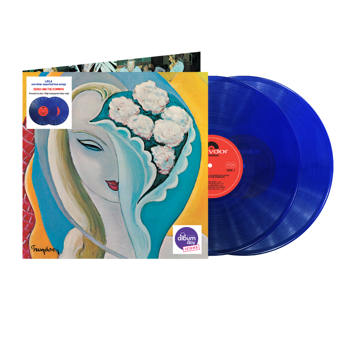 Derek & The Dominos - Layla And Other Assorted Love Songs [NAD26]: Translucent Blue Vinyl 2LP