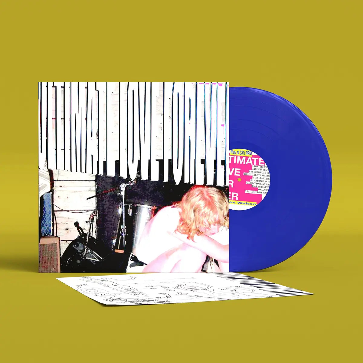 Lex Walton - Ultimate Love Forever: Loser Edition Opaque Blue Vinyl LP