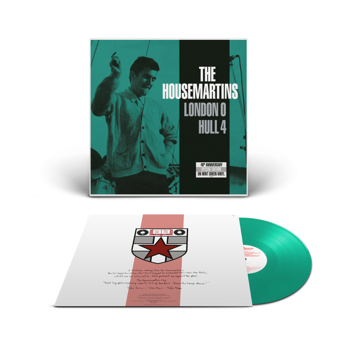 The Housemartins - London 0 Hull 4 [NAD26]: Green Vinyl LP