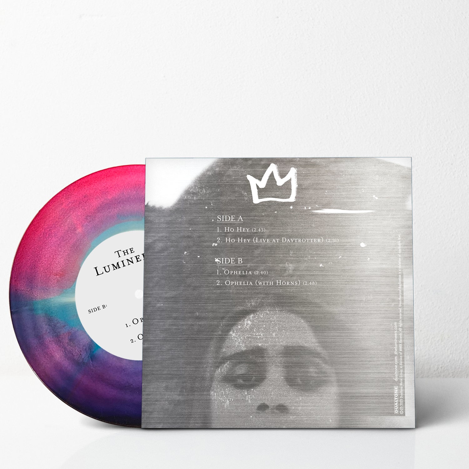 The Lumineers - Billions Club: Pink/Blue Vinyl 7" Single