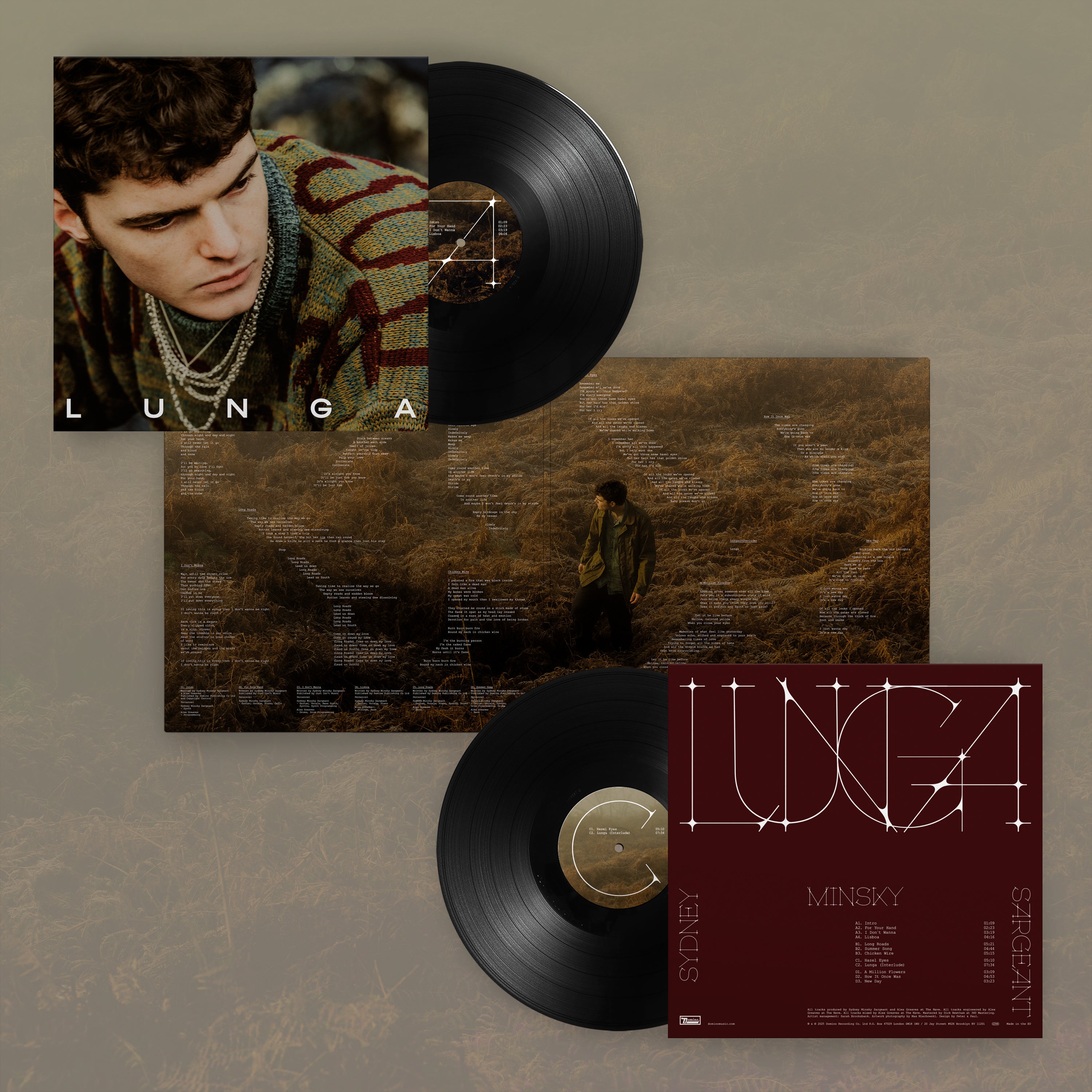 Sydney Minsky Sargeant - Lunga: Gatefold Vinyl LP