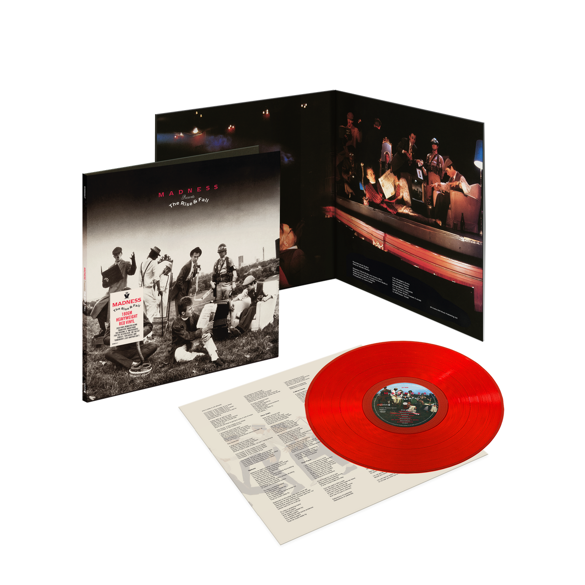 Madness - The Rise & Fall (Remastered): Limited Edition 180g Red VInyl LP