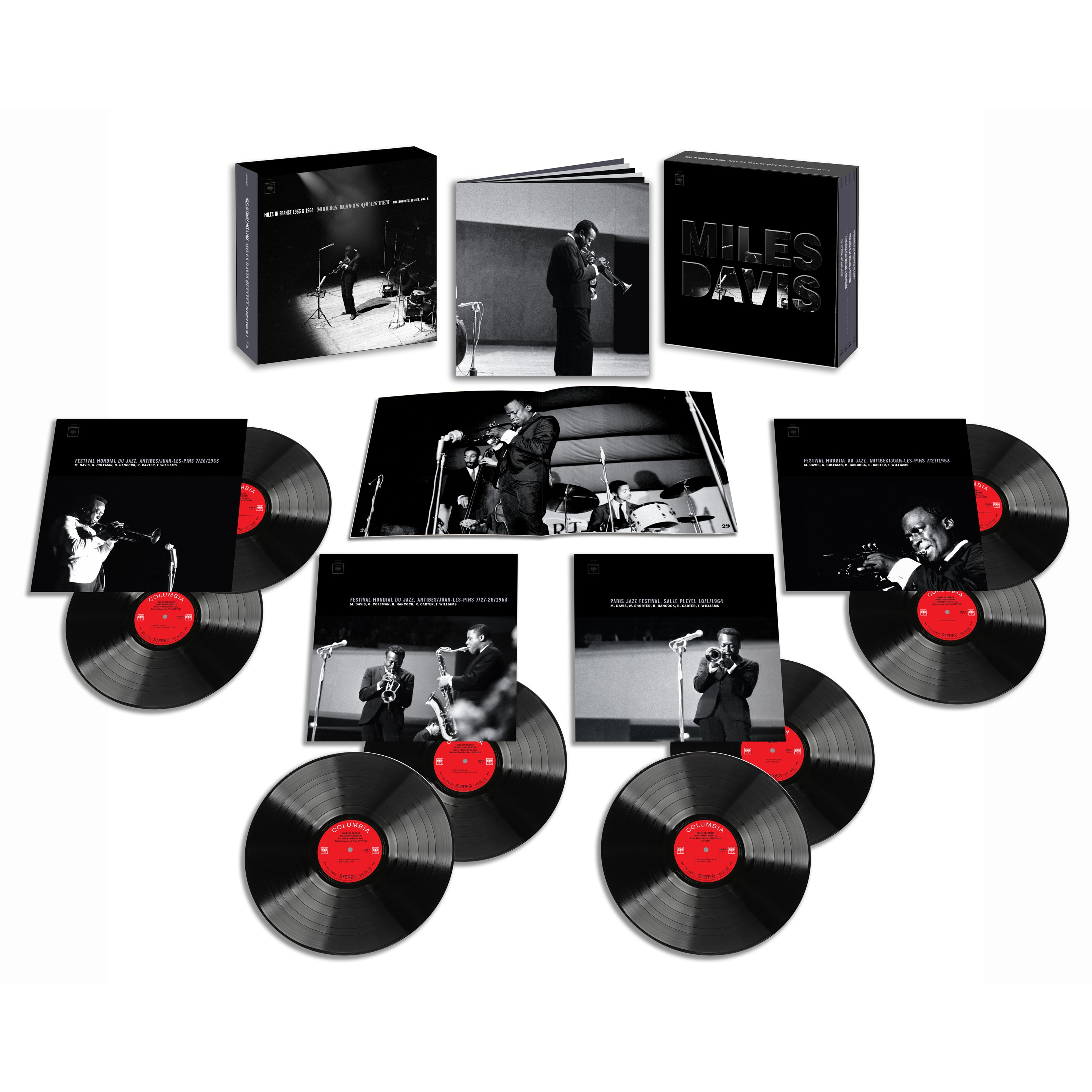 Miles Davis - Miles In France 1963 & 1964 (Miles Davis Quintet - The Bootleg Series, Vol. 8): Vinyl 8LP Box Set