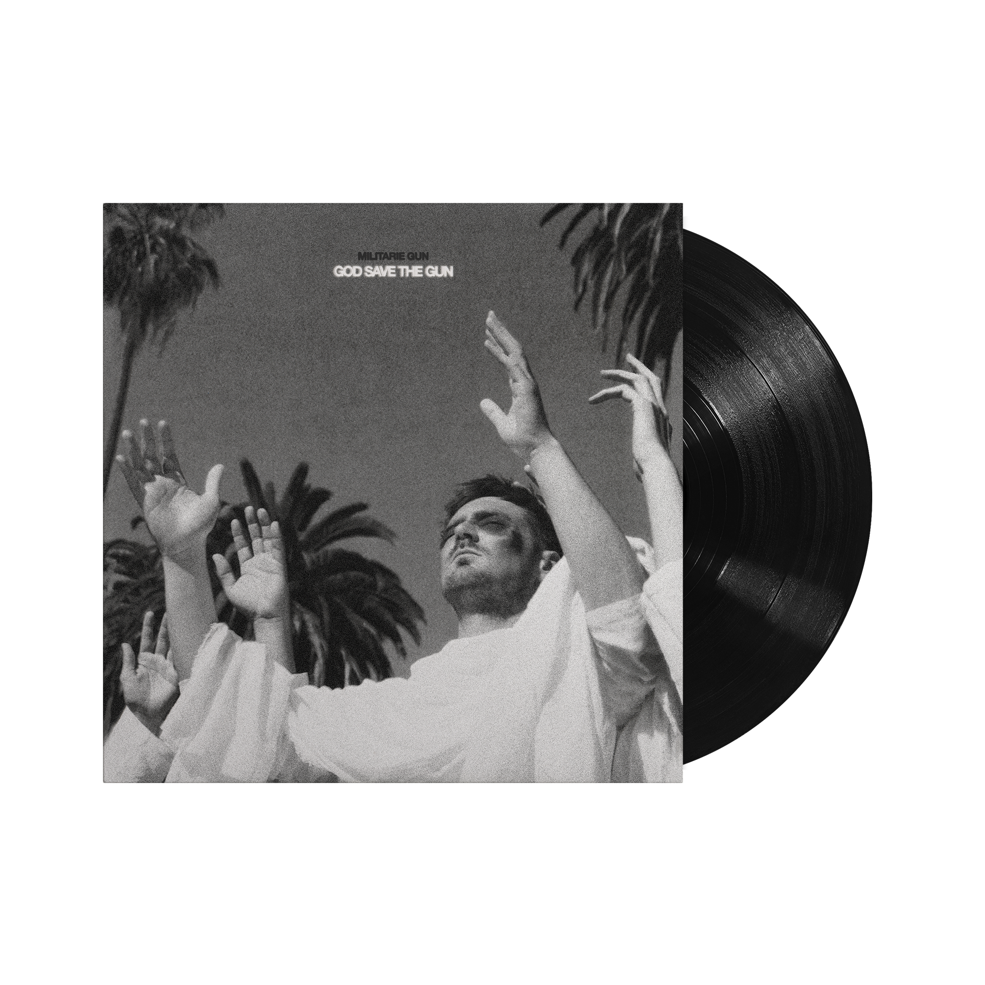 Militarie Gun - God Save The Gun: Black Vinyl LP