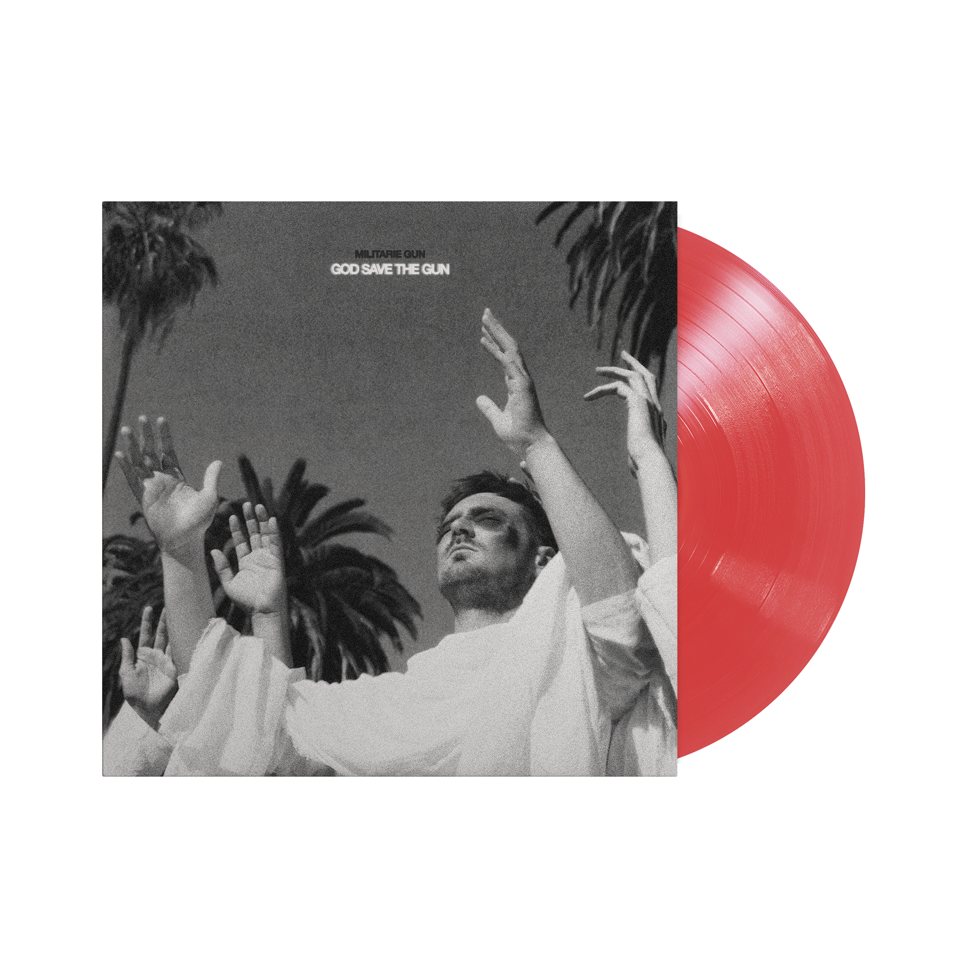 Militarie Gun - God Save The Gun: Translucent Red Vinyl LP