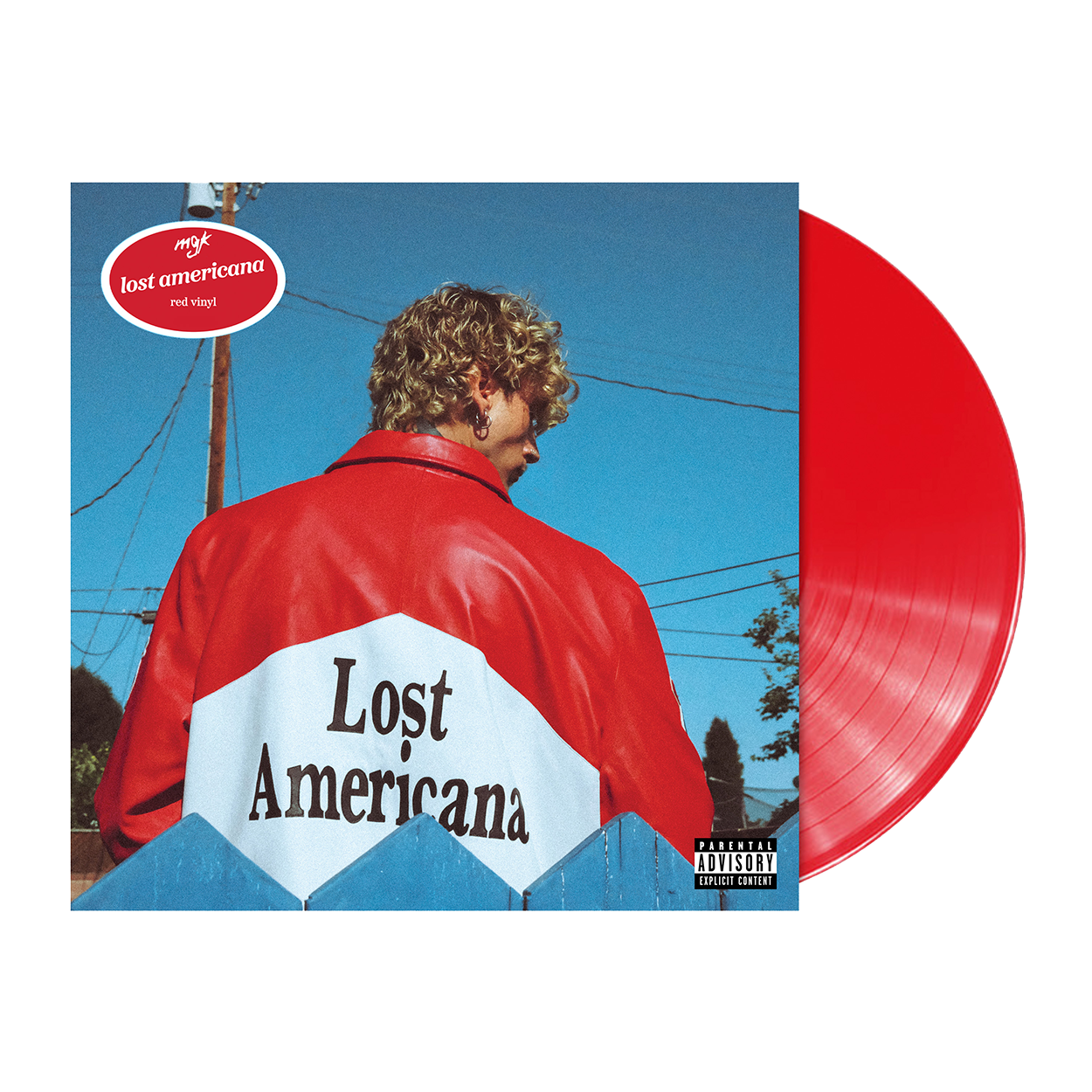 Machine Gun Kelly - Lost Americana - Opaque Brick Red Vinyl