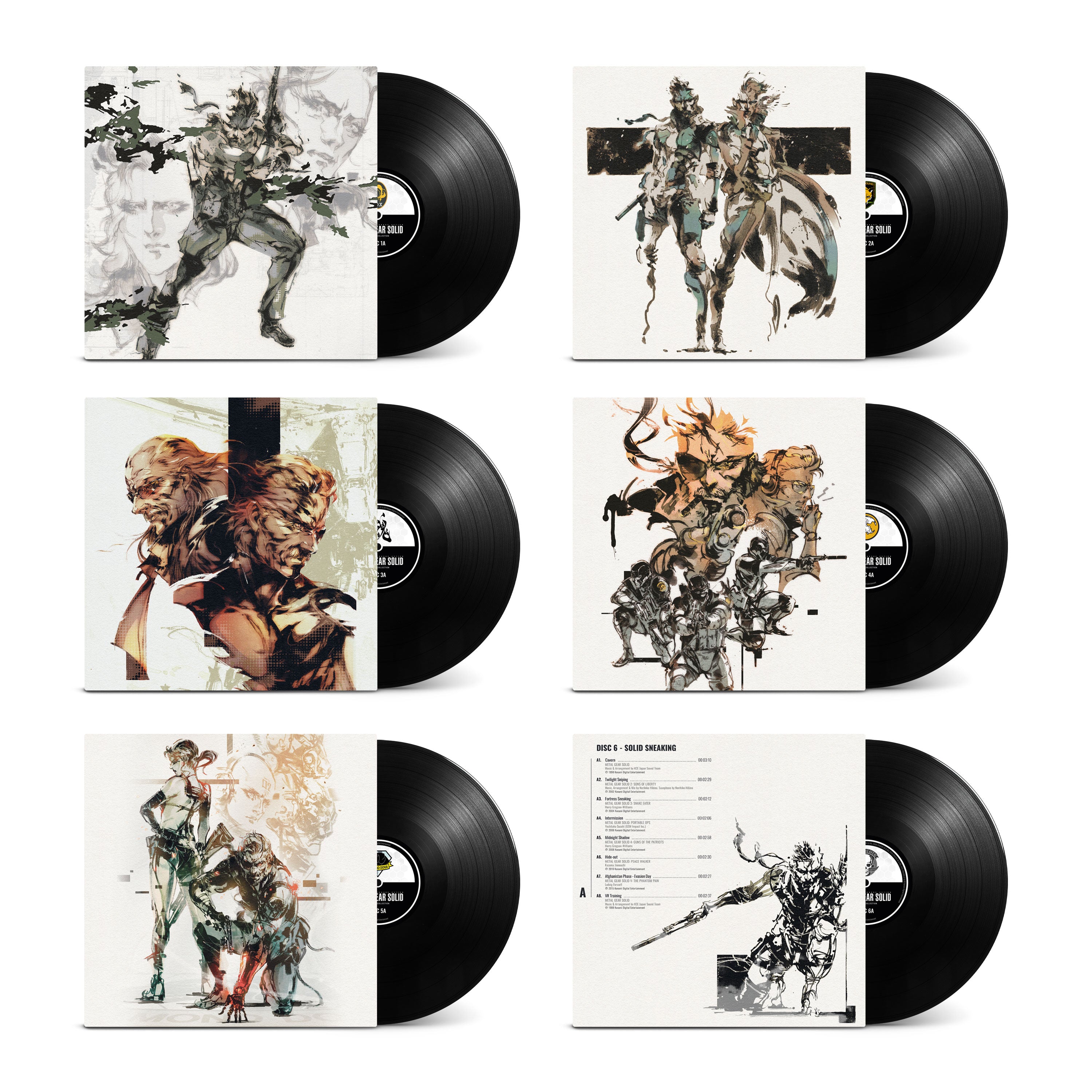 Various Artists - Metal Gear Solid - The Vinyl Collection (Original Soundtrack): Vinyl 6LP