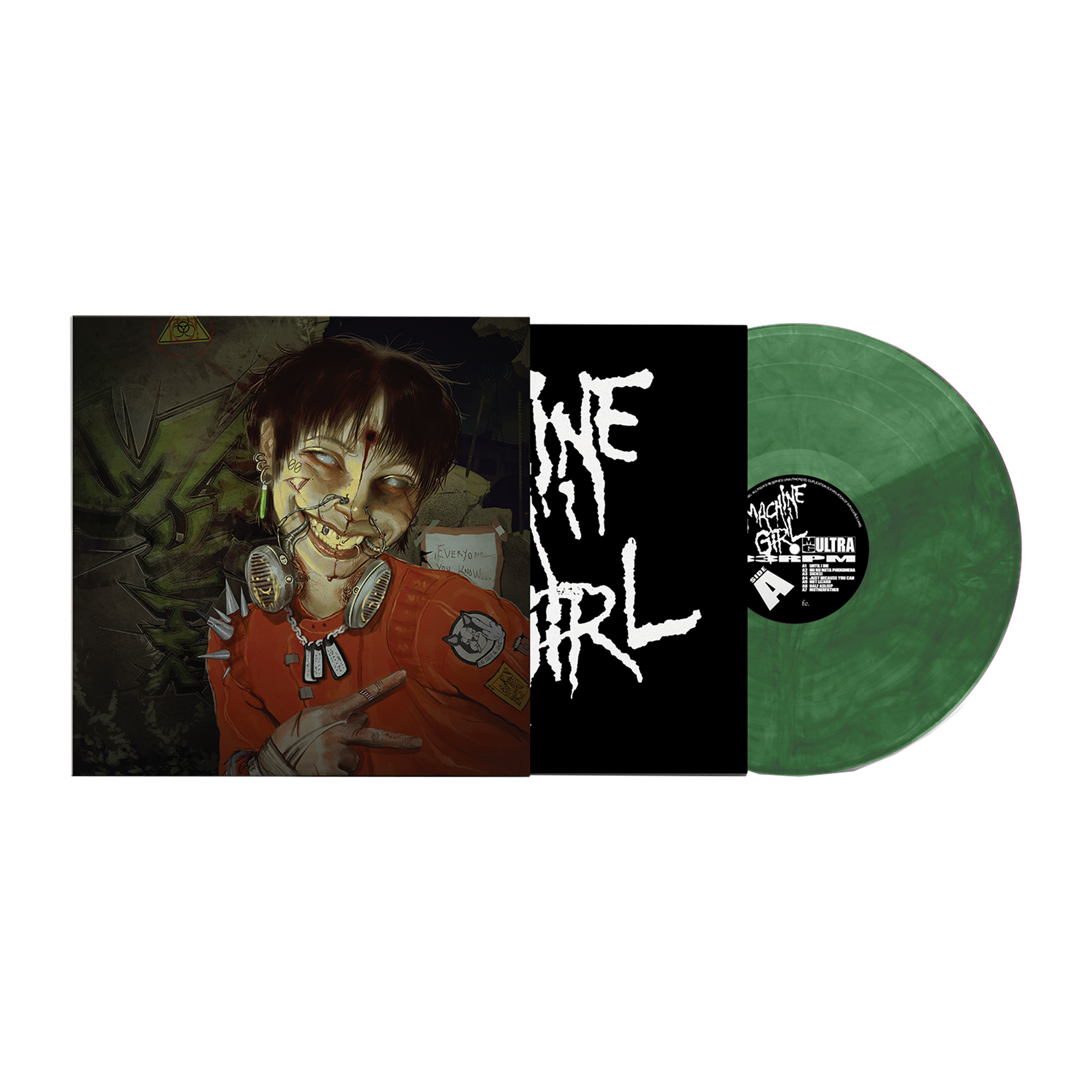 Machine Girl - MG Ultra: Limited Green Vinyl LP