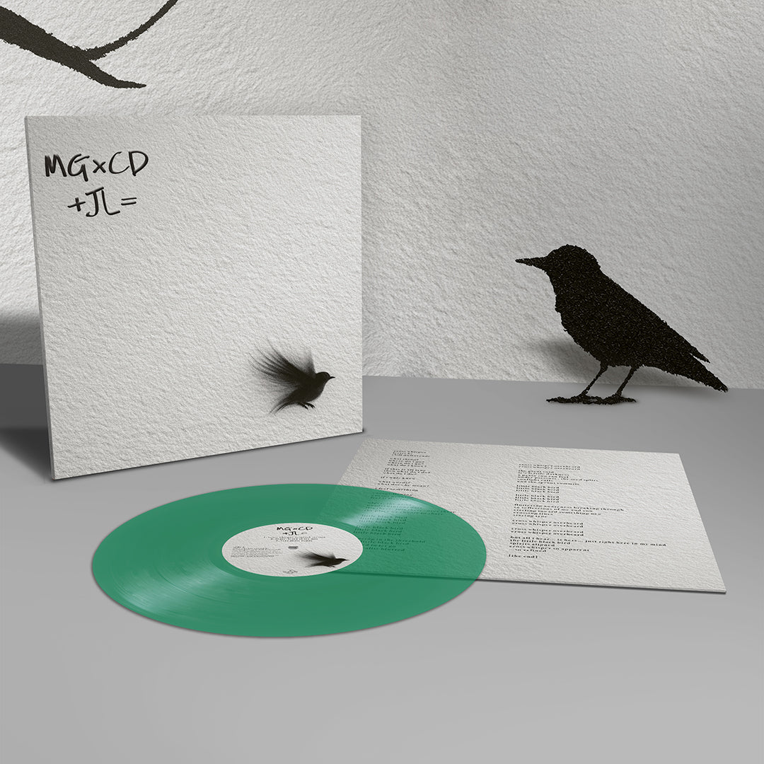 MG X CD + JL = - Cross Whisper: Transparent Green Vinyl LP