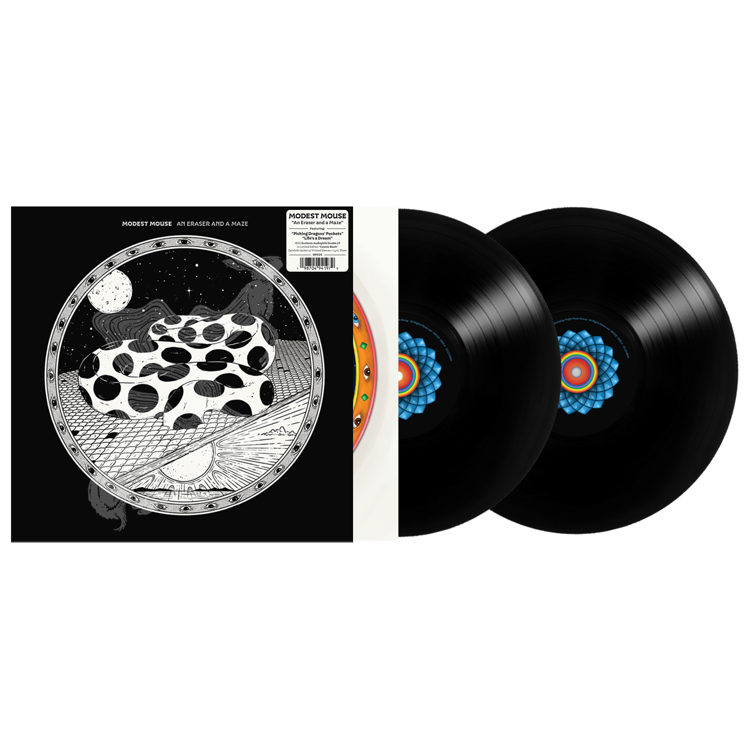Mouse on Mars - An Eraser and a Maze: Black Vinyl 2LP