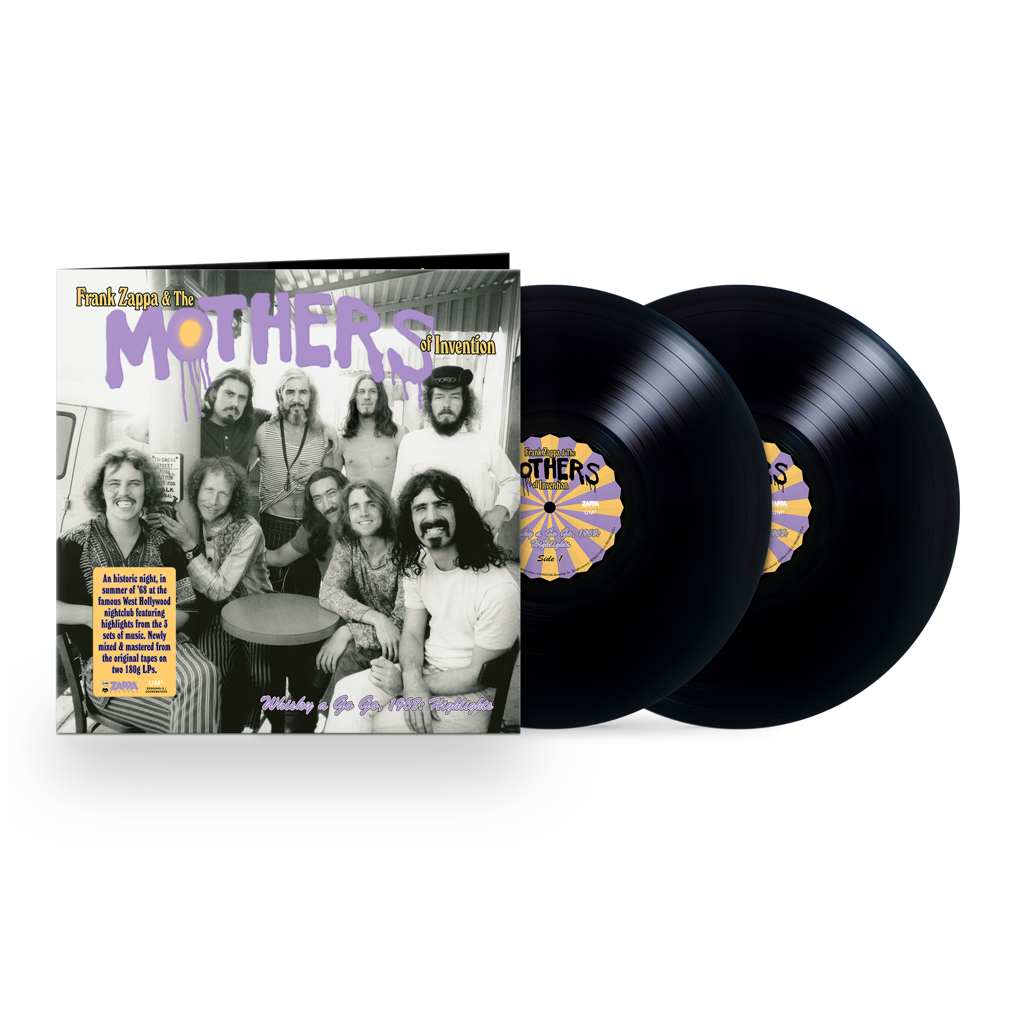 Frank Zappa & The Mothers Of Invention - Live At The Whisky A Go Go, 1968: Vinyl 2LP