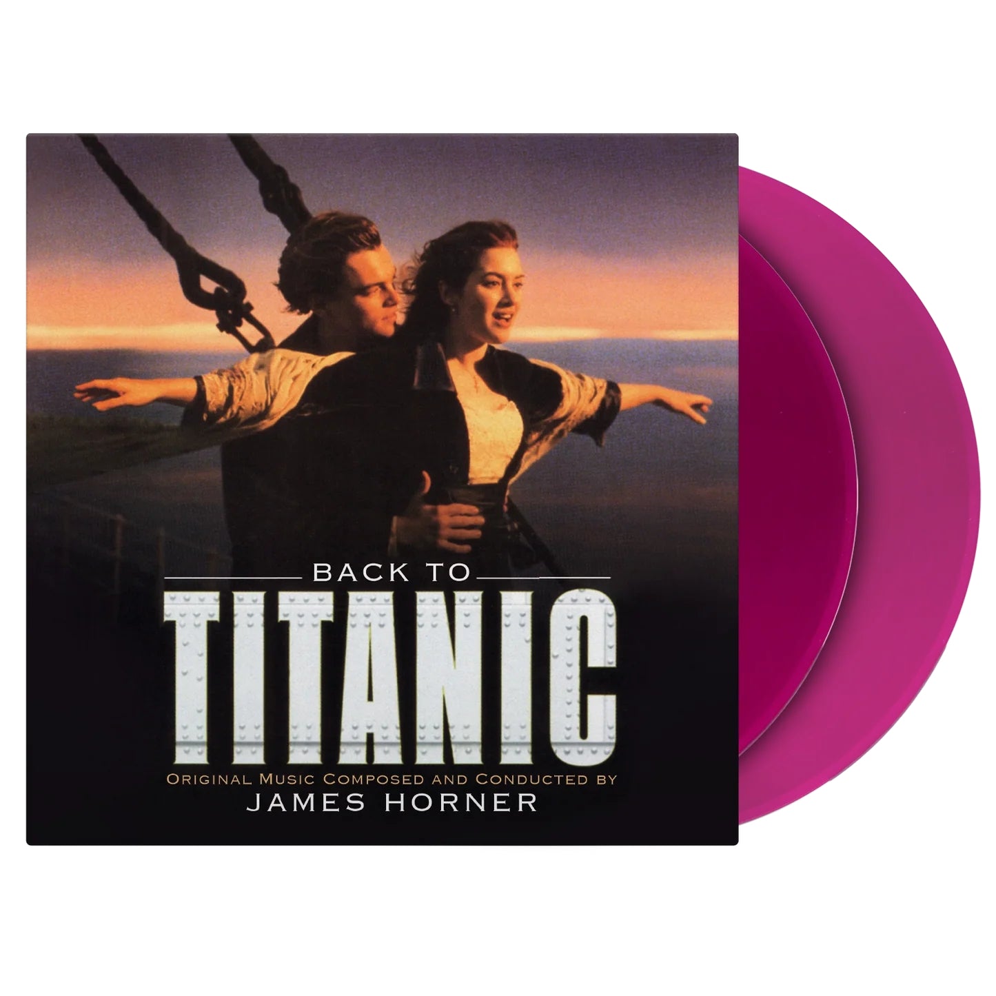 James Horner - Back To Titanic (Original Soundtrack): Violet Vinyl 2LP