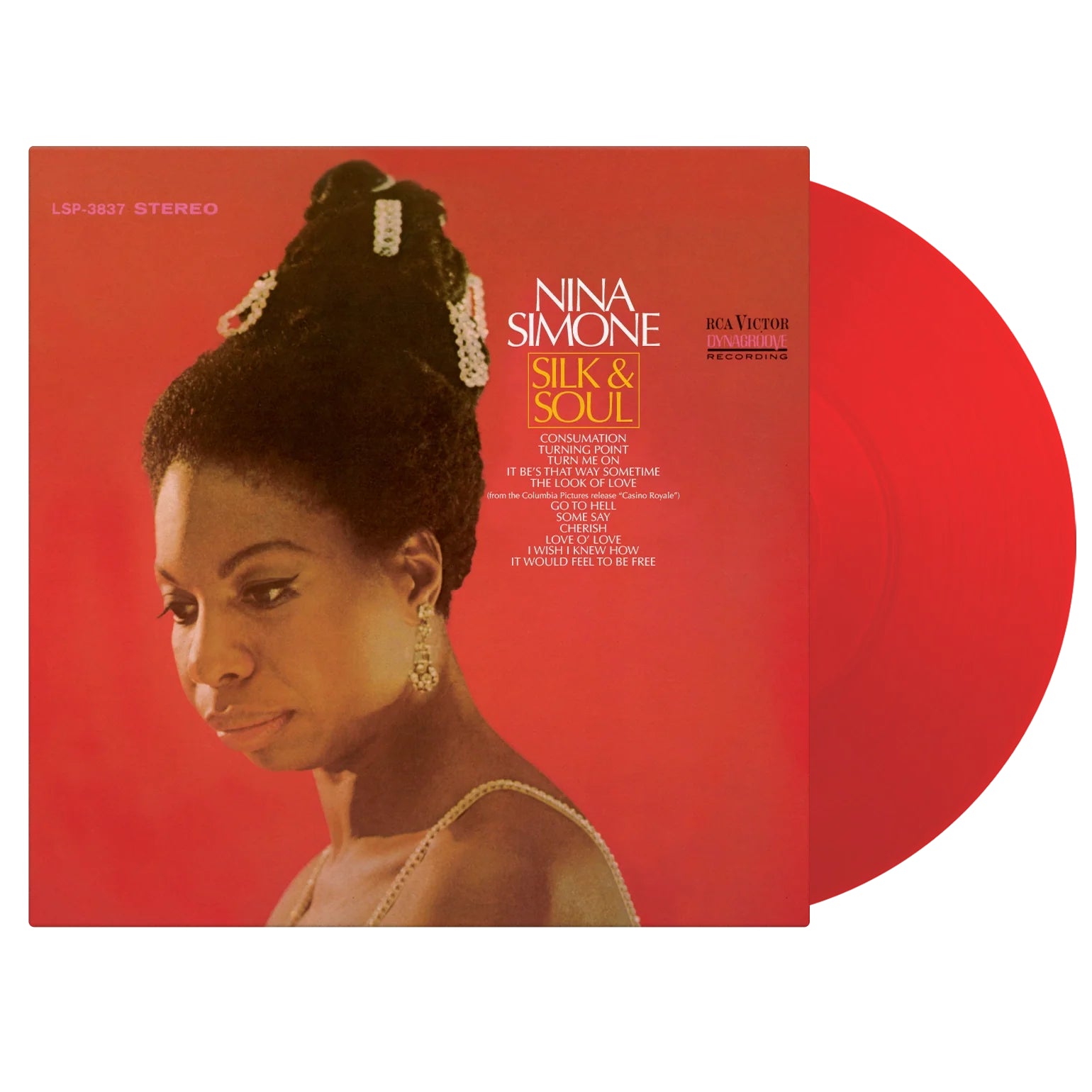 Nina Simone - Silk & Soul: Translucent Red Vinyl LP