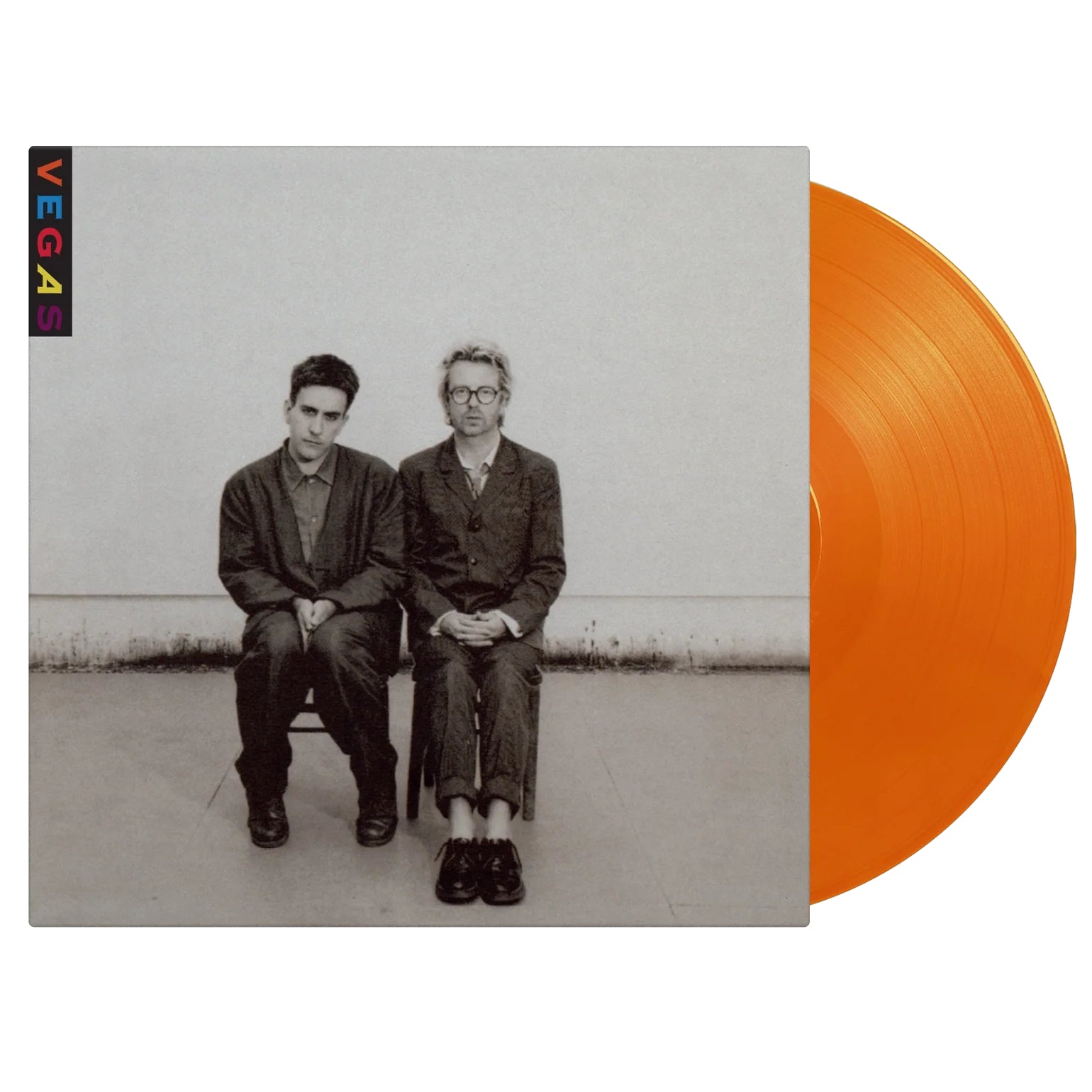 Vegas - Terry Hall (Specials) and Dave Stewart (Eurythmics) - Vegas: Orange Vinyl LP