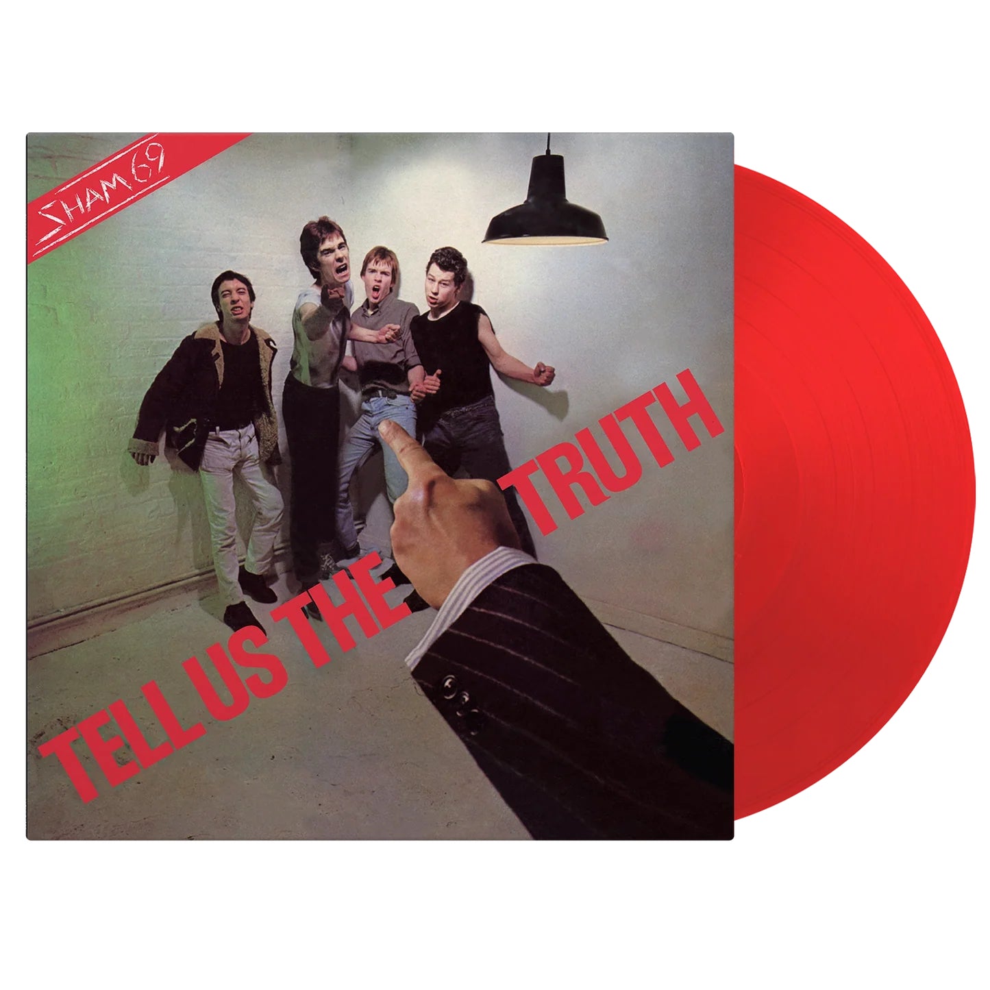 Sham 69 - Tell Us The Truth: Translucent Red Vinyl LP