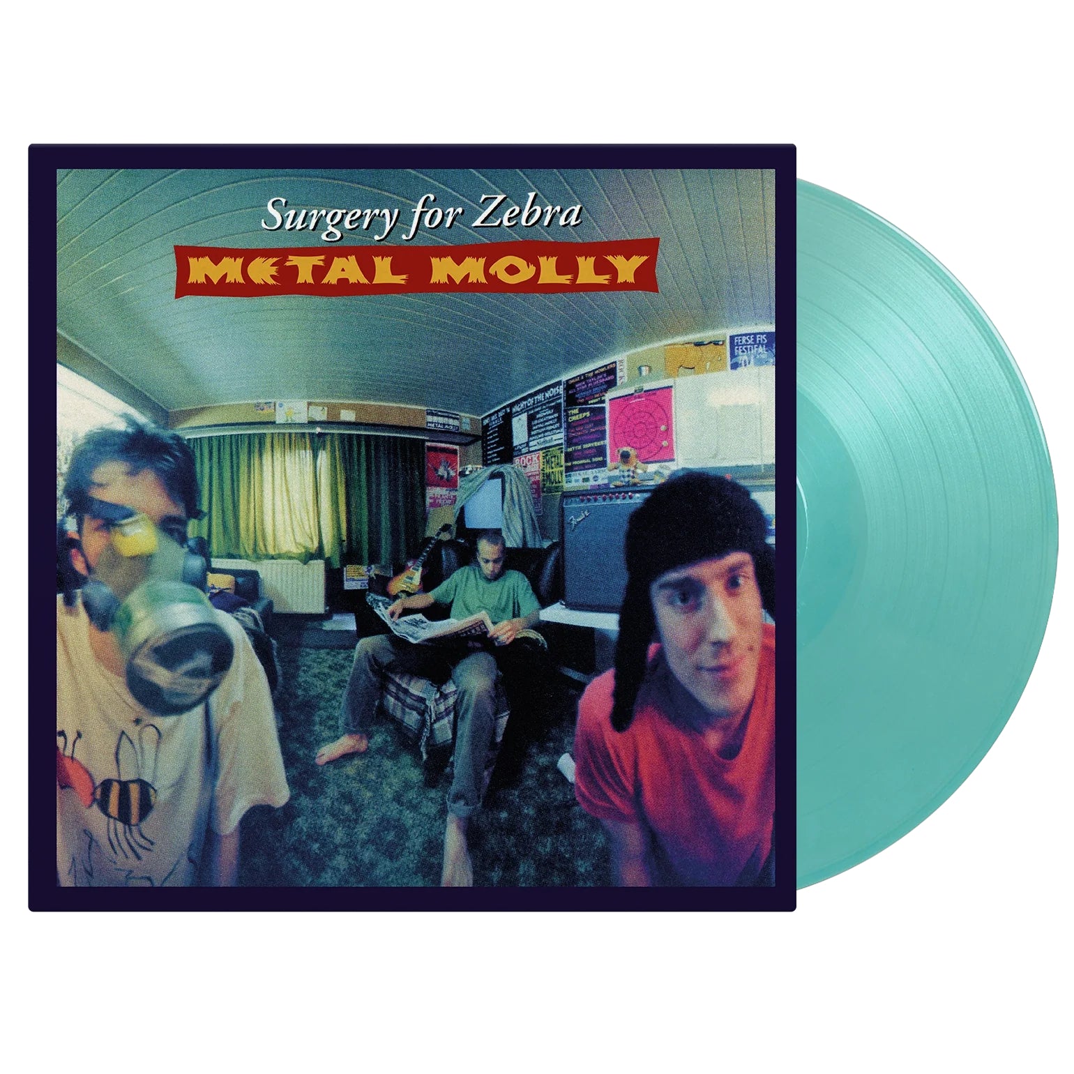 Metal Molly - Surgery For Zebra: Turquoise VInyl LP
