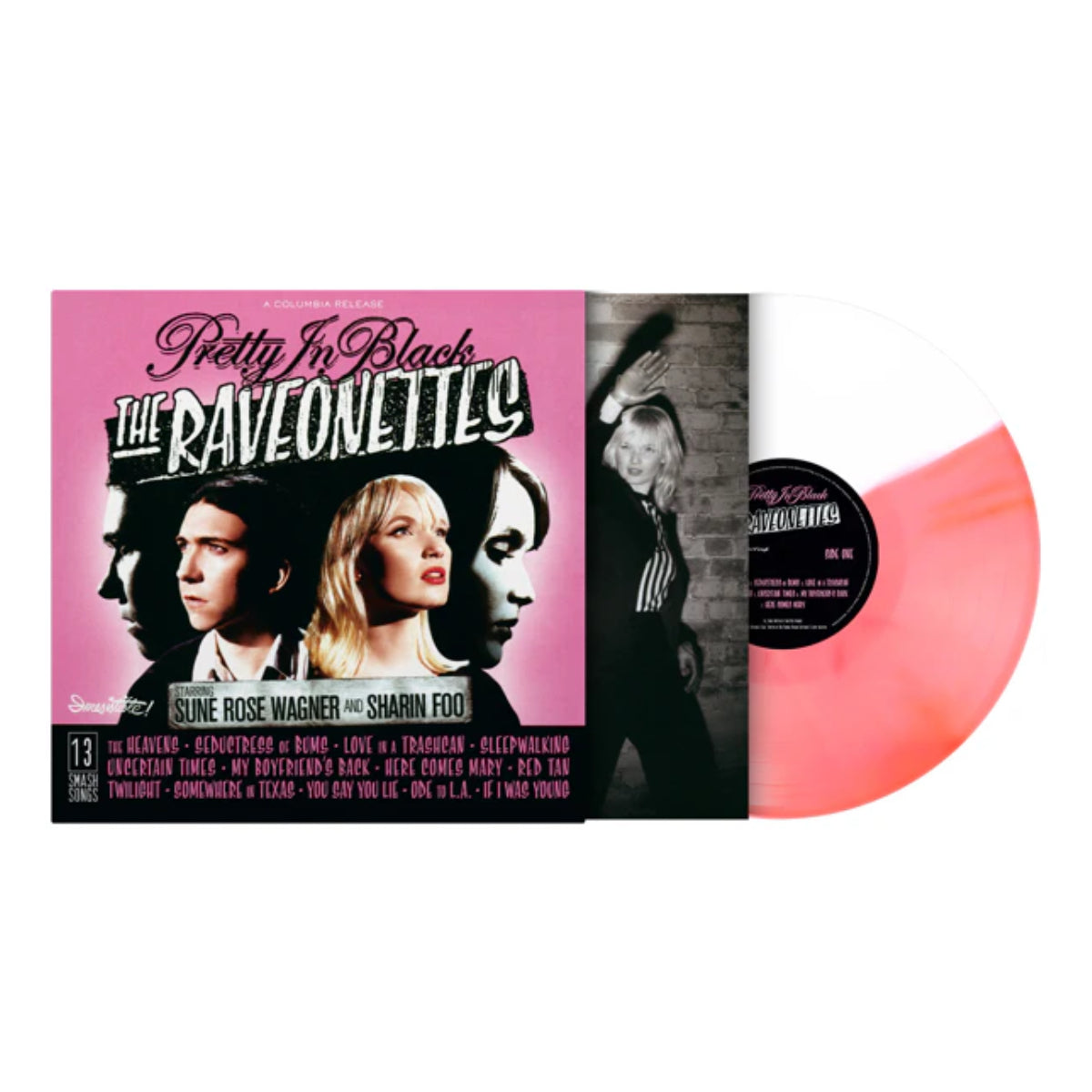 The Raveonettes - Pretty In Black: White & Pink Vinyl LP