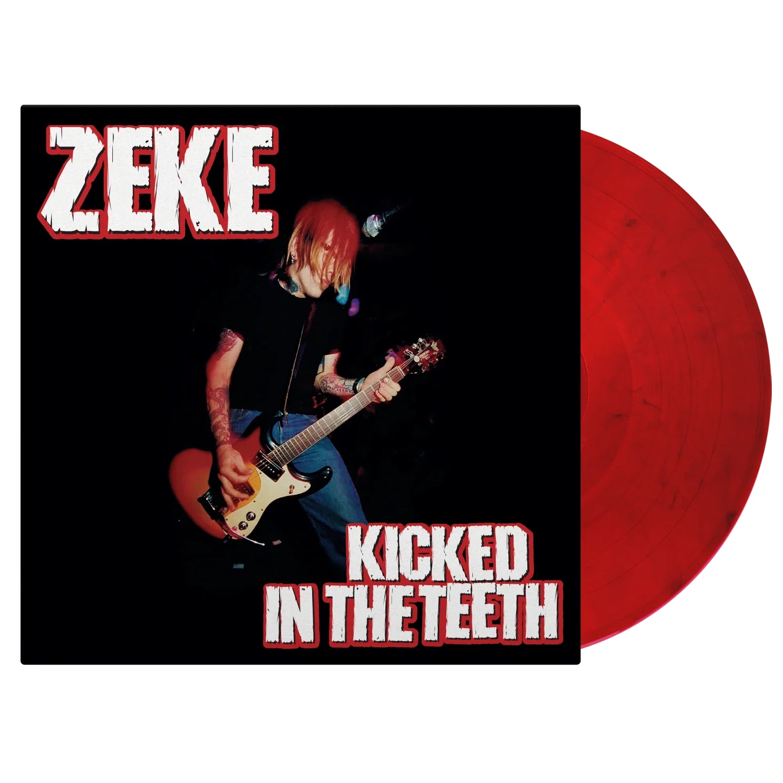 Zeke - Kicked In The Teeth: Red & Black Marbled Vinyl LP