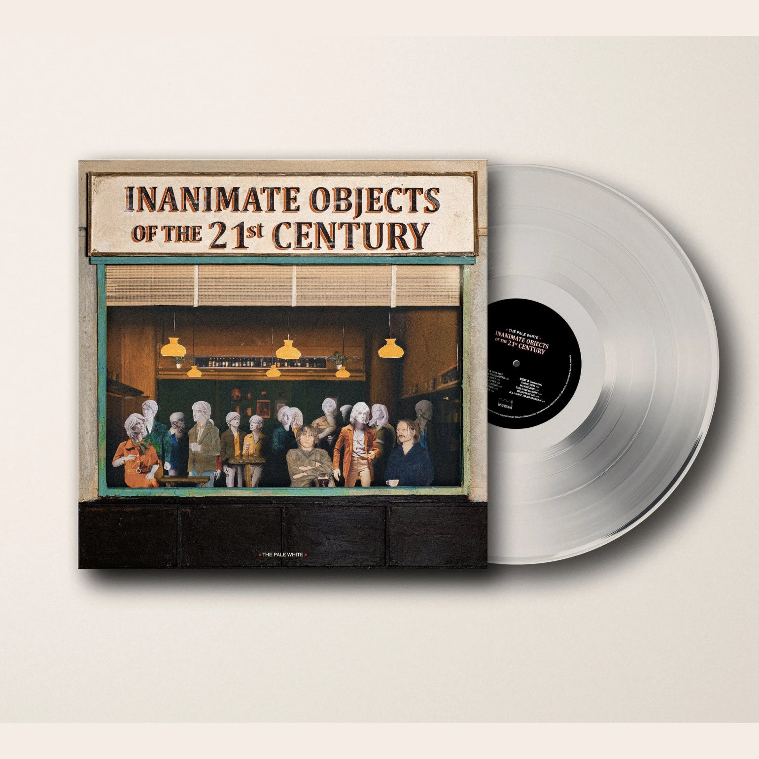 The Pale White - Inanimate Objects of the 21st Century: Transparent Vinyl LP