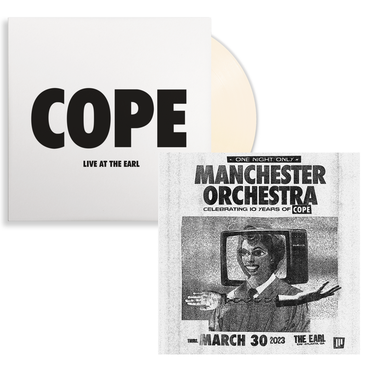 Manchester Orchestra - COPE - Live at The Earl: Limited 'Bone' Vinyl LP ...