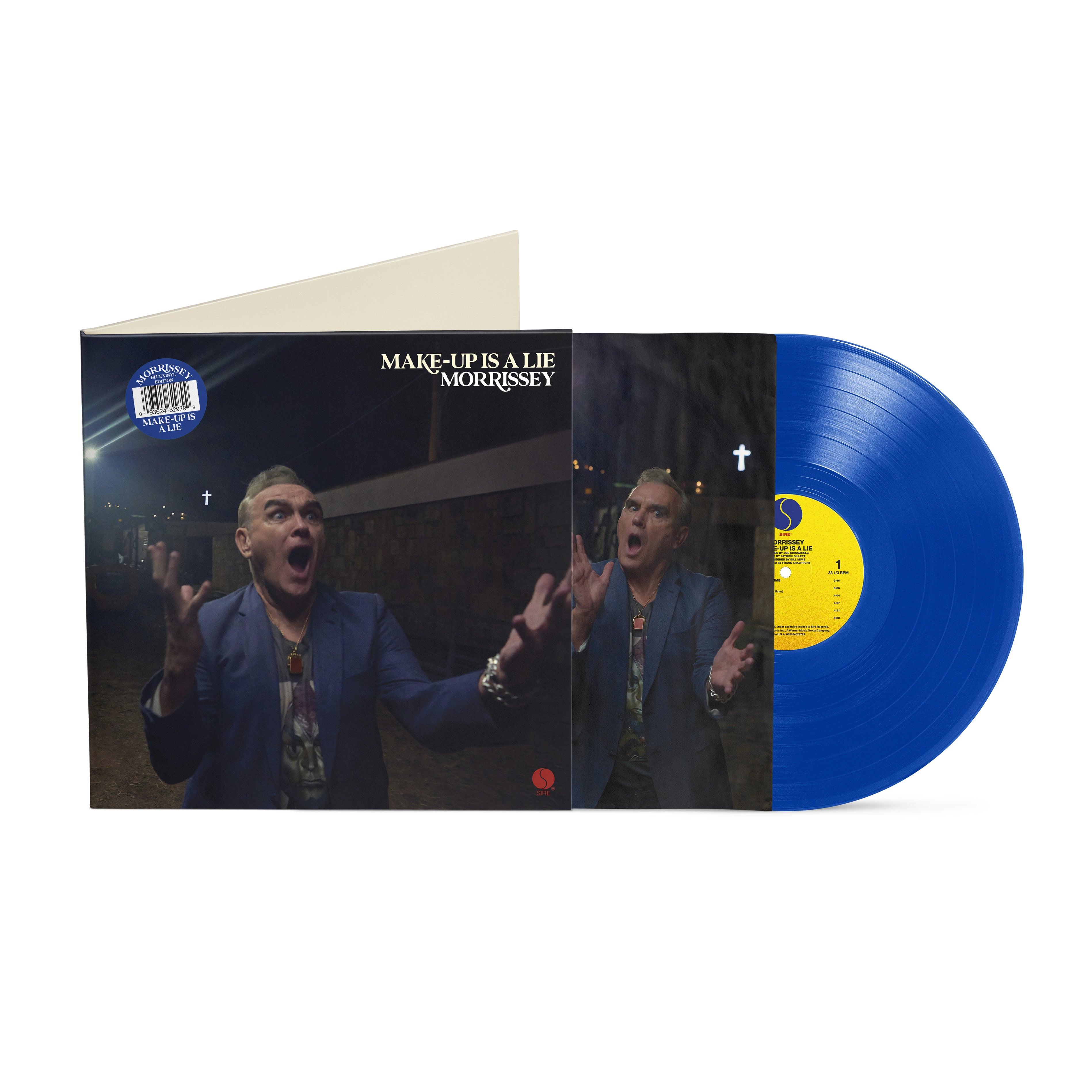 Morrissey - Make-Up Is A Lie: Blue Vinyl LP