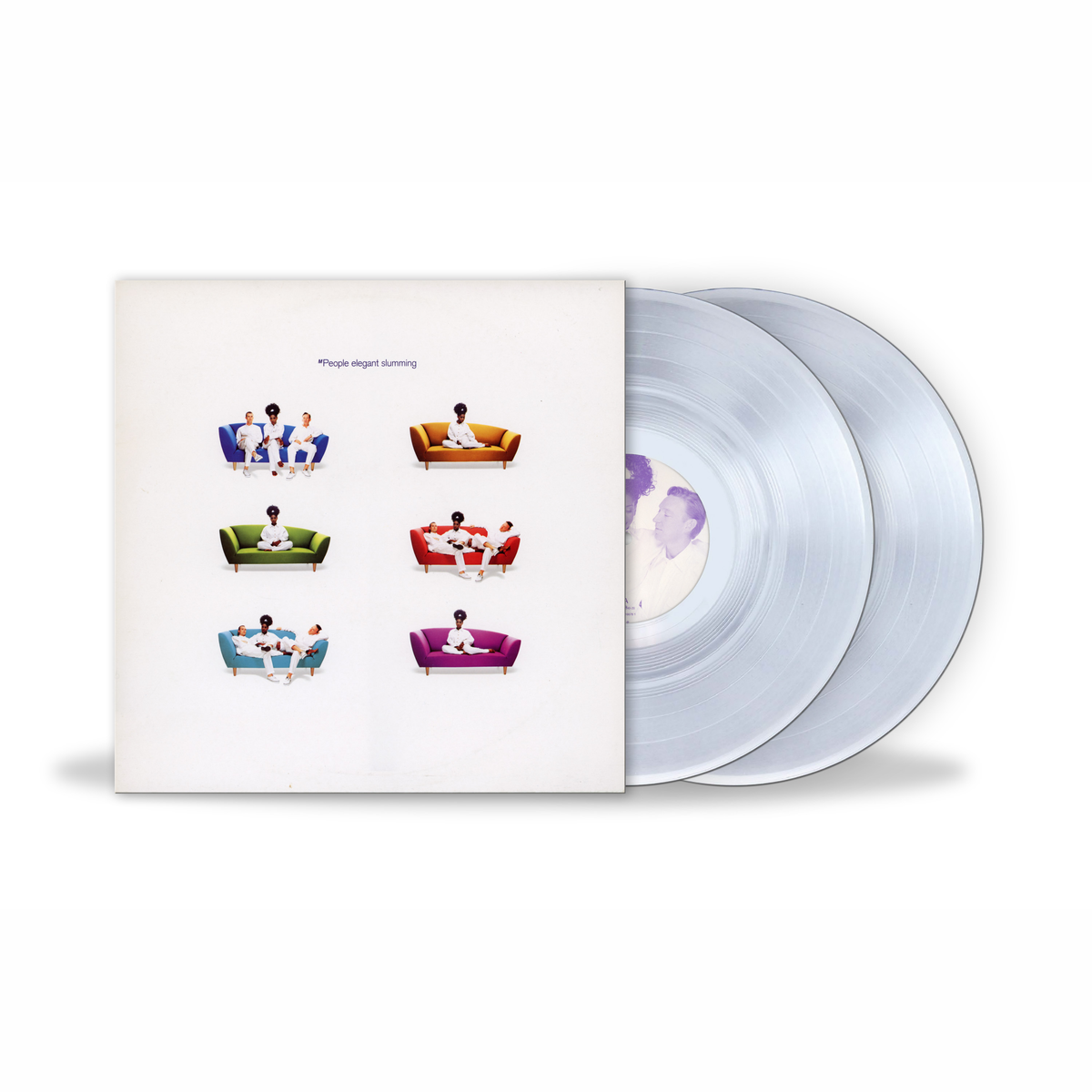 M People - Elegant Slumming: Transparent Vinyl 2LP [NAD26]