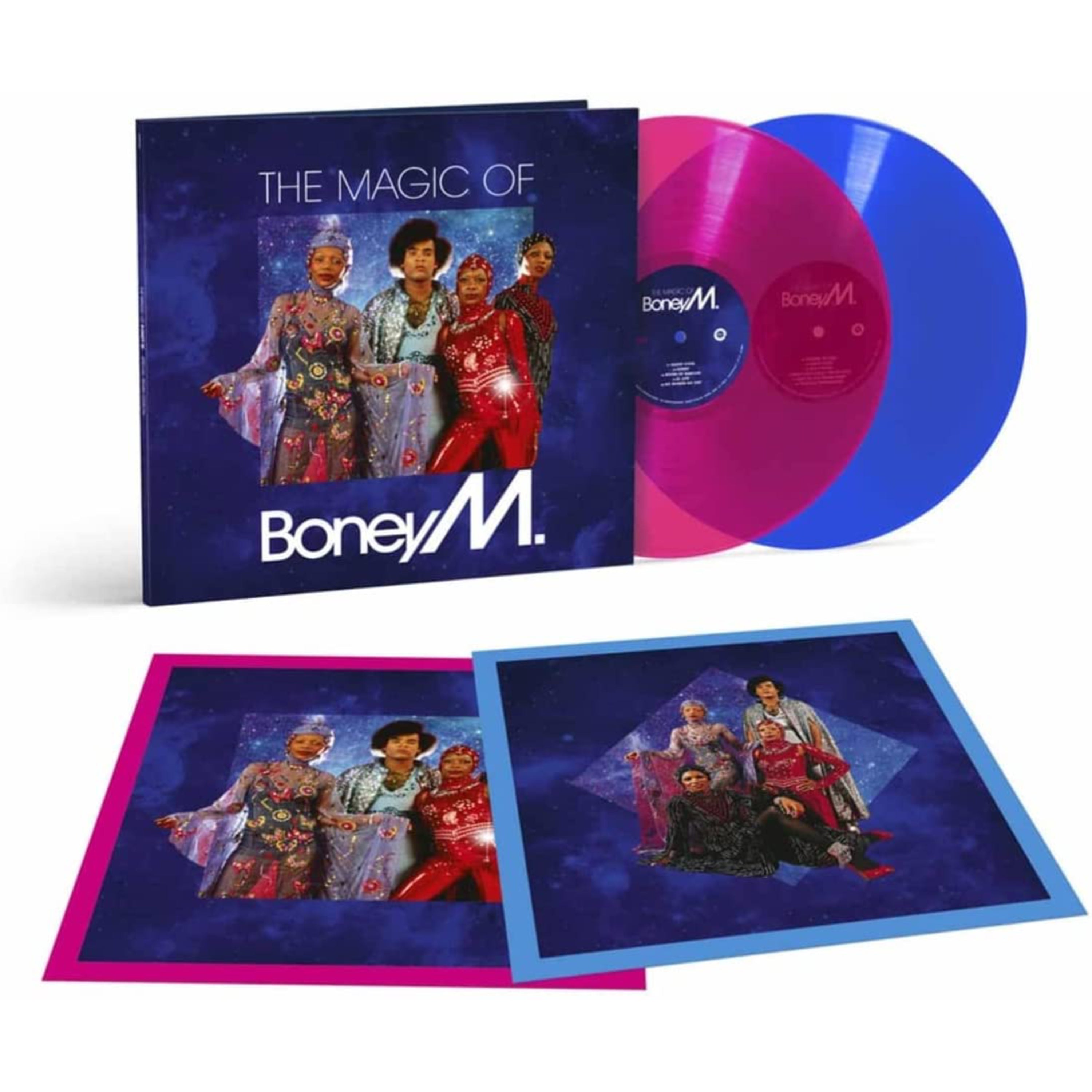 Boney M - The Magic of Boney M: Special Remix Blue/Pink Vinyl 2LP