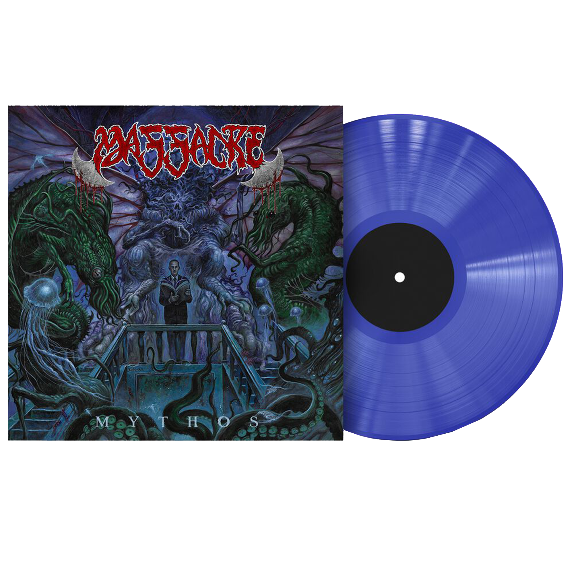 Massacre - Mythos: 10" Blue Vinyl LP