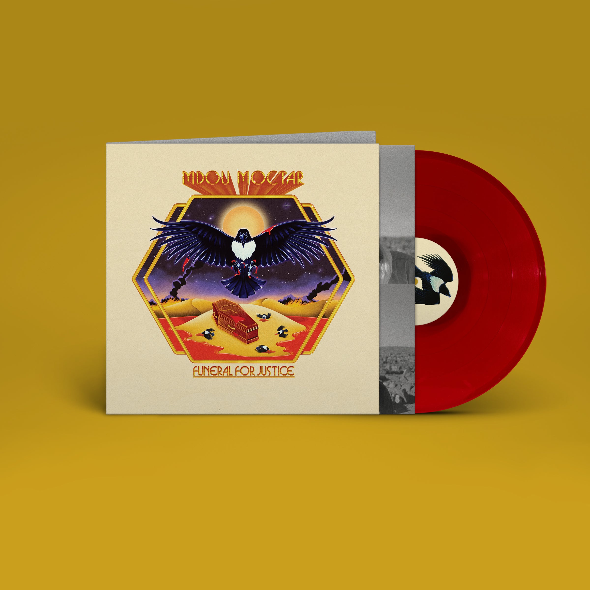 Mdou Moctar - Funeral For Justice: Limited 'Blood Red' Vinyl LP