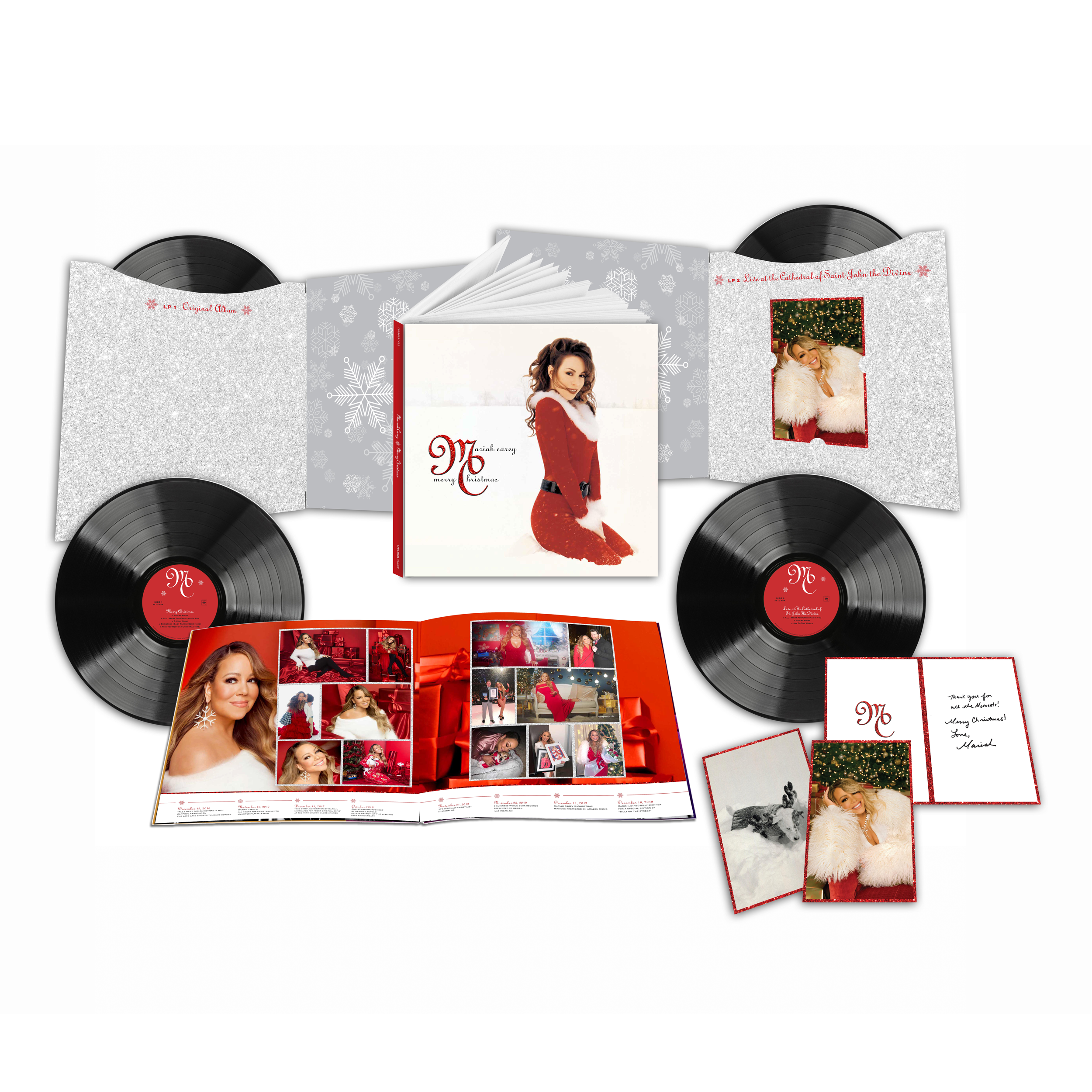 Mariah Carey - Merry Christmas (30th Anniversary): Limited Deluxe Vinyl 2LP Set