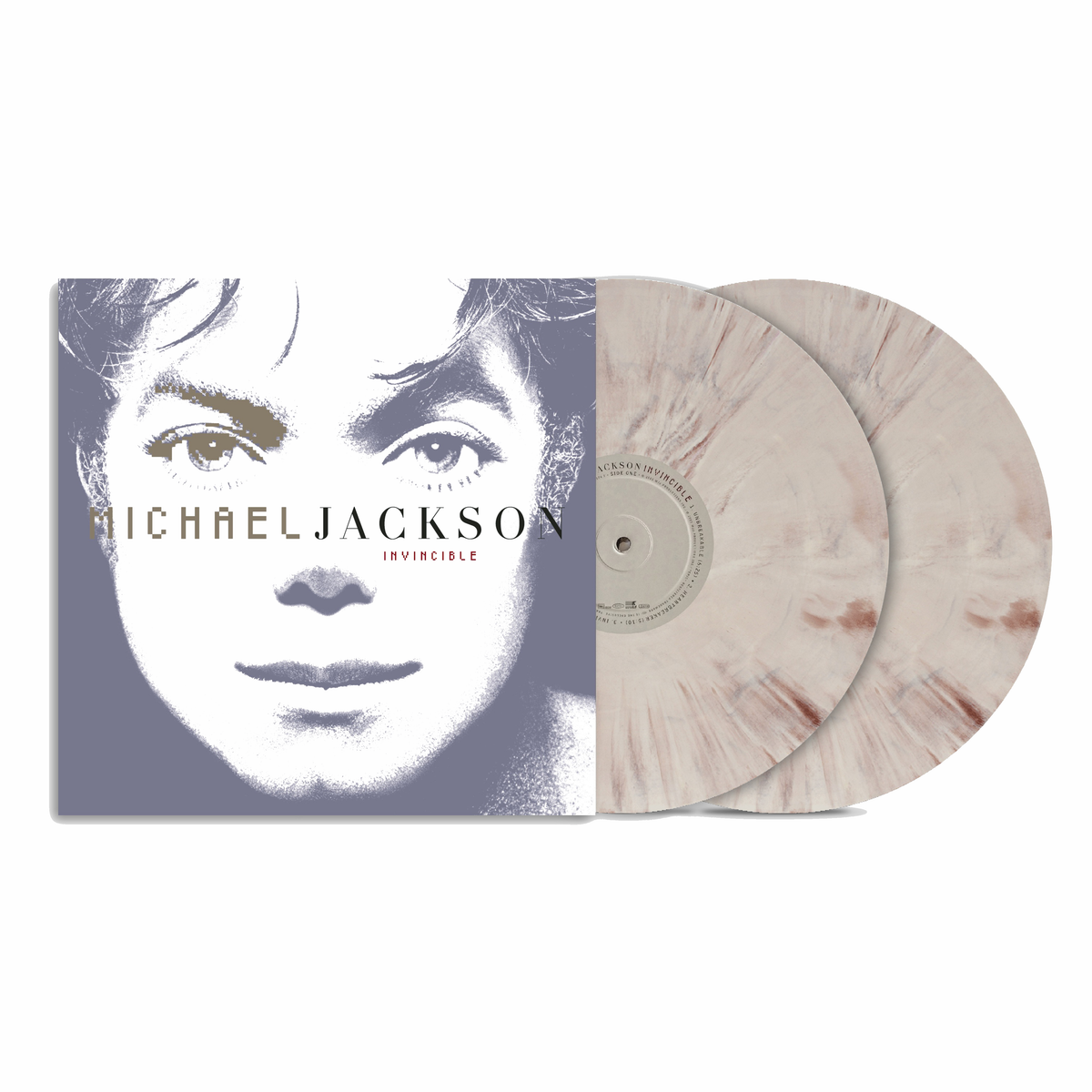 Michael Jackson - Invincible: Stone Grey Marble Vinyl 2LP [NAD26]