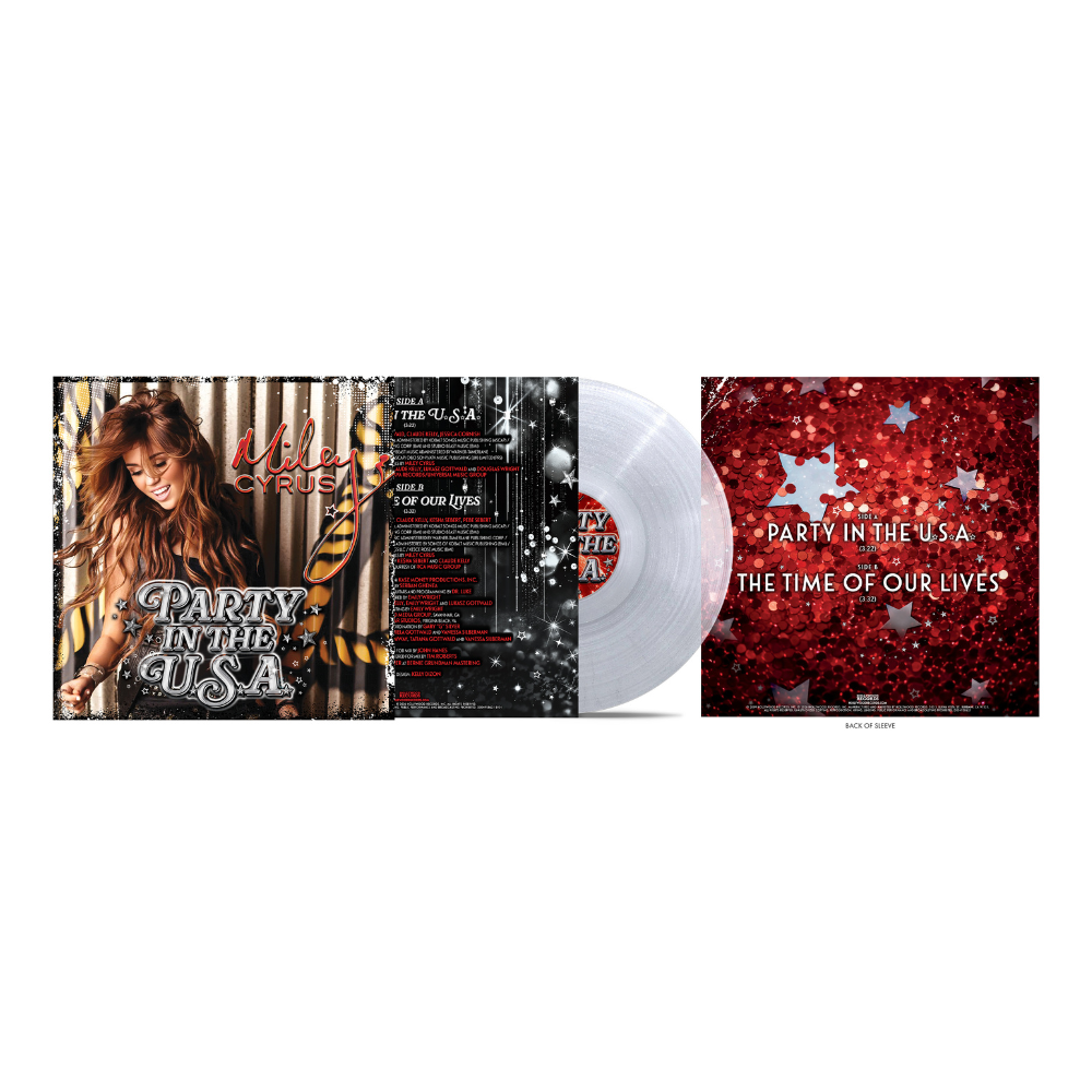Miley Cyrus - Party In The U.S.A. b/w The Time Of Our Lives: 7" Single