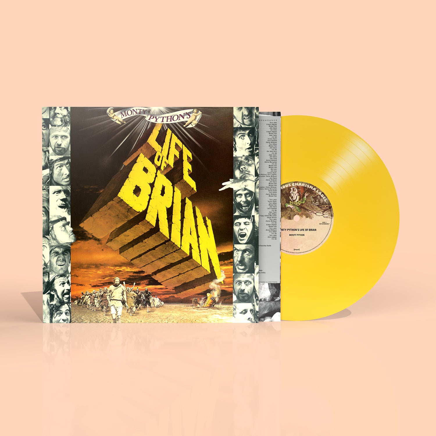 Monty Python - Life Of Brian Limited Edition Yellow Vinyl - The Sound ...