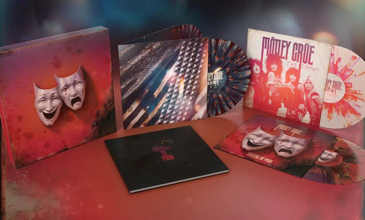 Motley Crue - Theatre Of Pain: Multicolour Splatter Vinyl 4LP