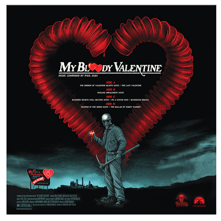 Paul Zaza - My Bloody Valentine (OST): Limited Red & White Vinyl 2LP