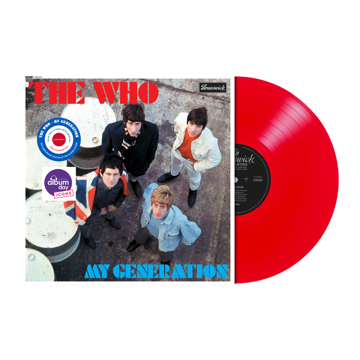 The Who - My Generation - 60th Anniversary Edition [NAD26]: Red Vinyl LP