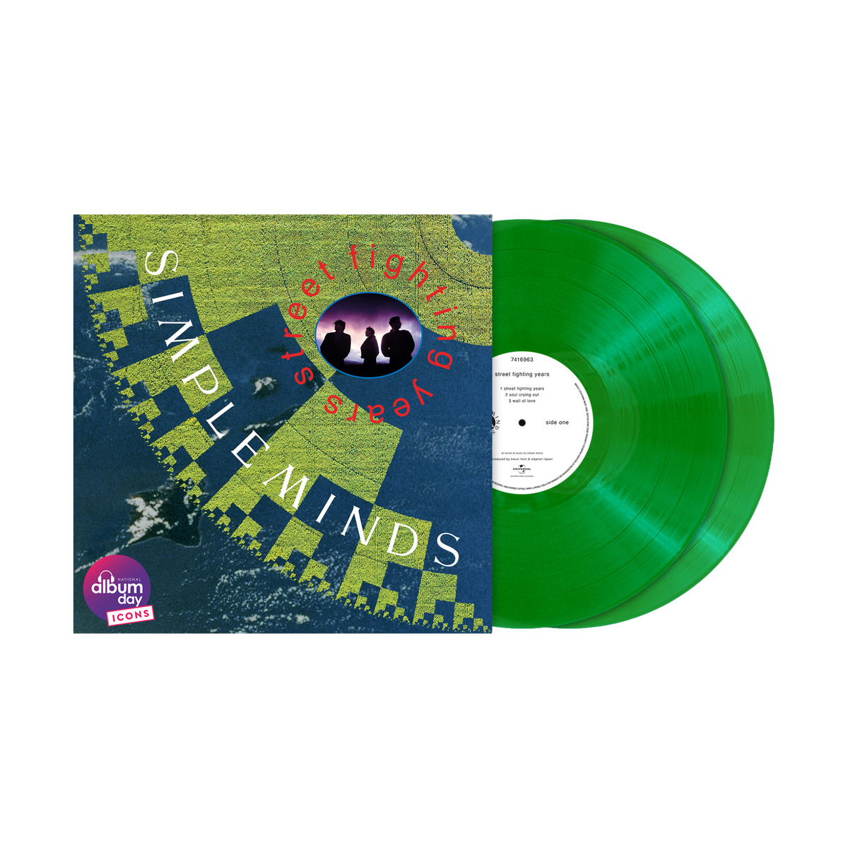 Simple Minds - Street Fighting Years [NAD26]: Green Vinyl LP