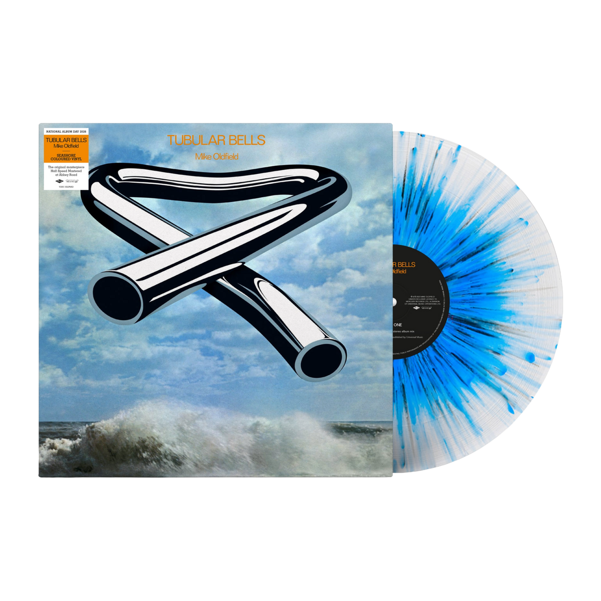 Mike Oldfield - Tubular Bells [NAD26]: Blue Splatter Vinyl LP