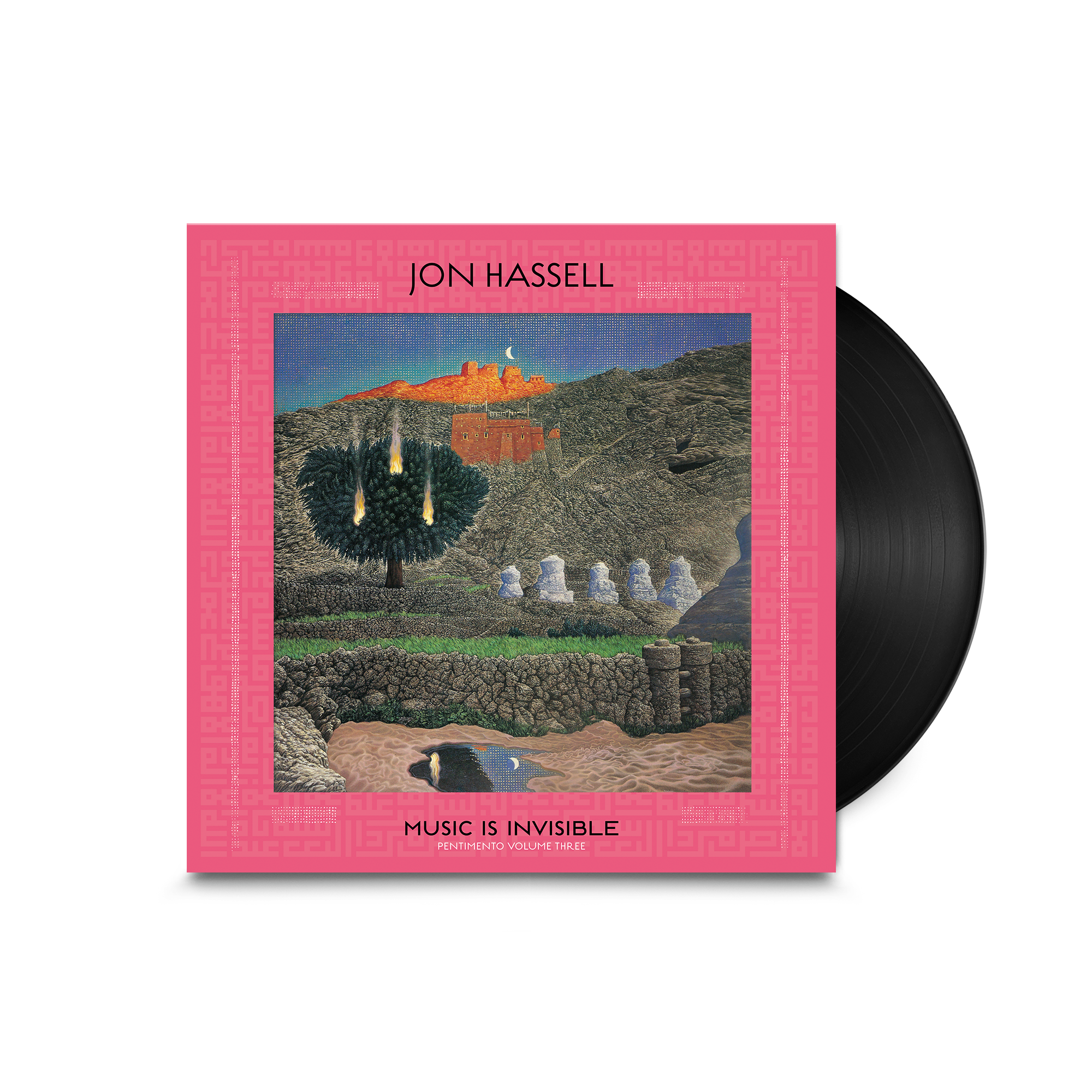 Jon Hassell - Music Is Invisible (Pentimento Volume Three): Black Vinyl LP