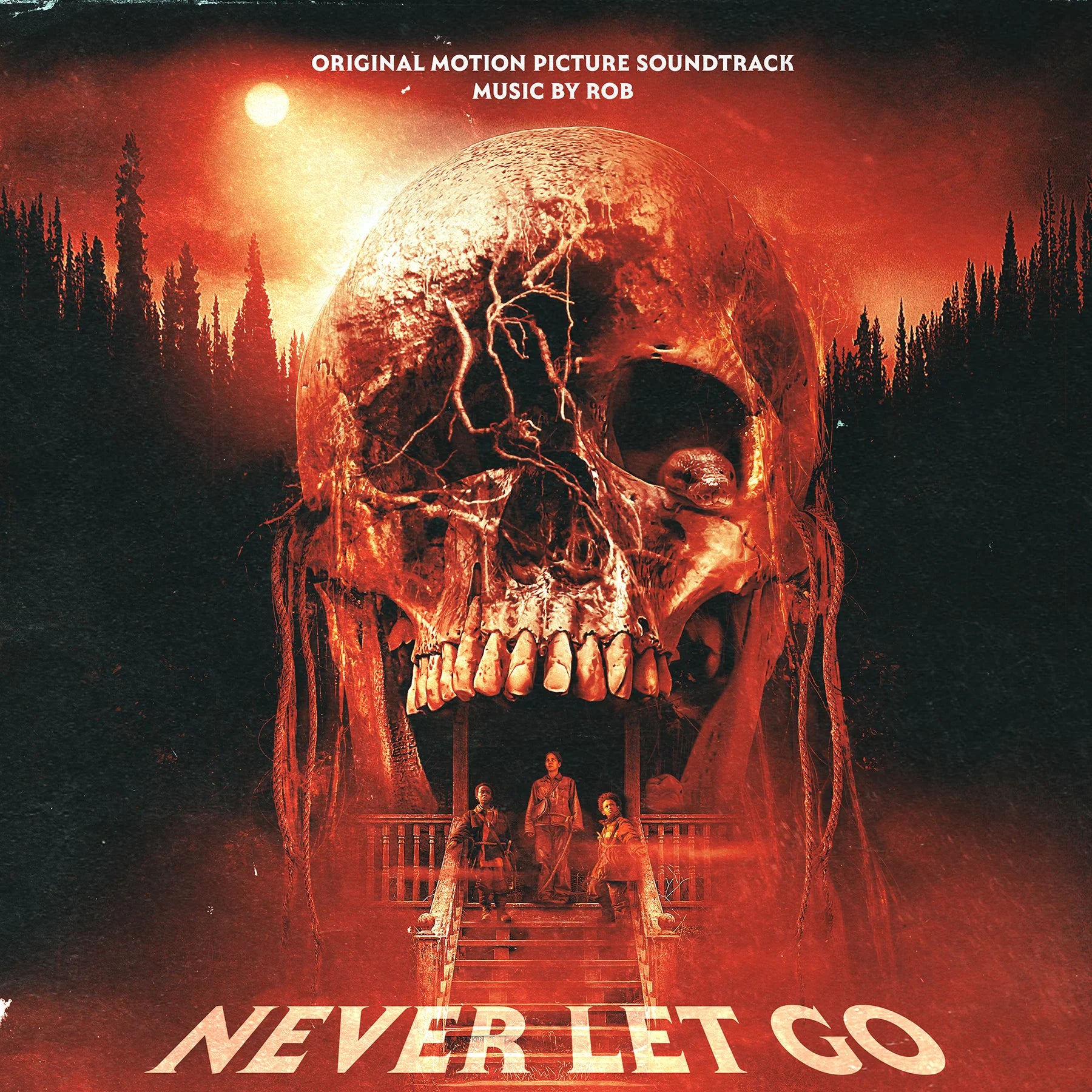 ROB - Never Let Go: Limited Blood Red & Black Swirl w/ Splatter Vinyl LP